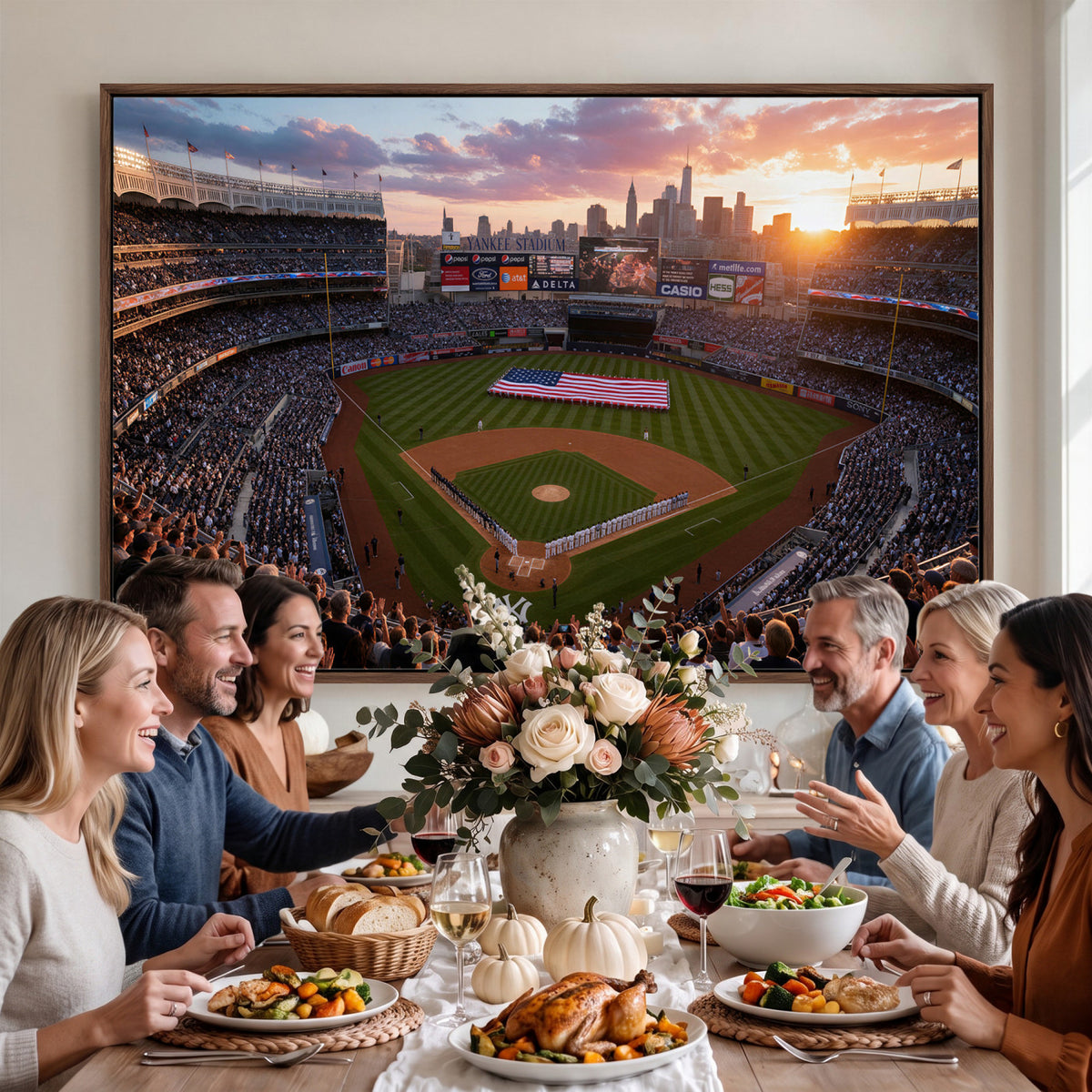 43632742-MGV-CV-36X24 - Stadium Wall Art Canvas Print