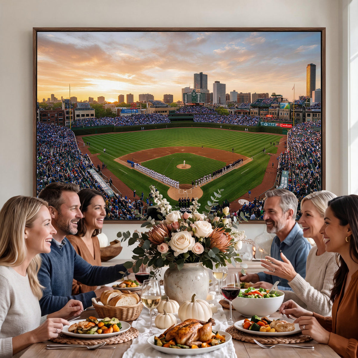 76885212-MGV-CV-36X24 - Stadium Wall Art Canvas Print