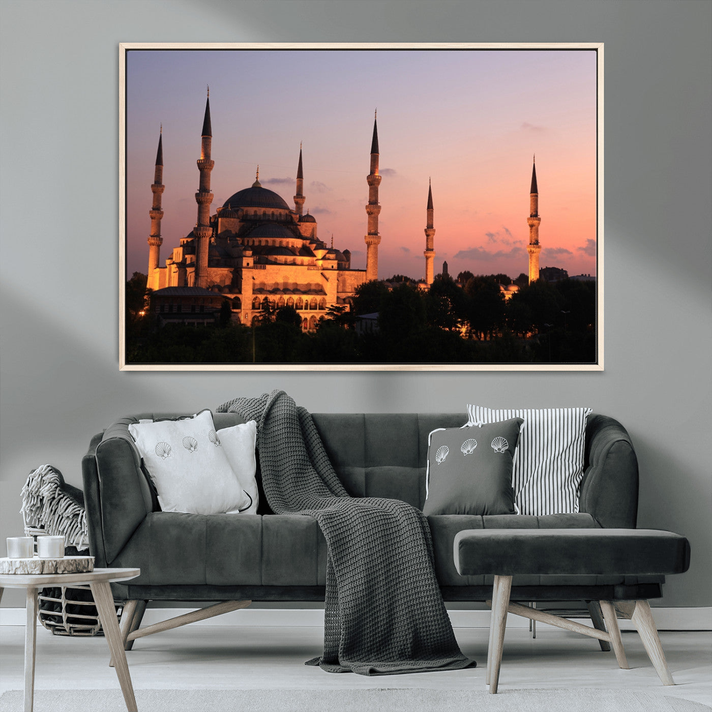 MGV-FC-36X24 - Wall Art Turkey Istanbul Skyline Canvas Print