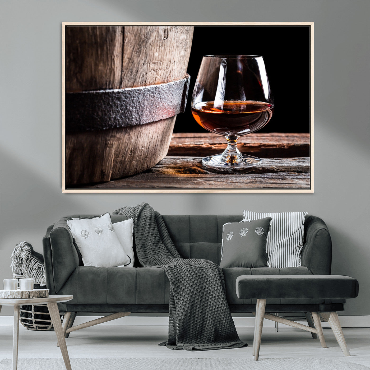 MGV-FC-36X24 - Scots Whiskey Wall Art Canvas Print