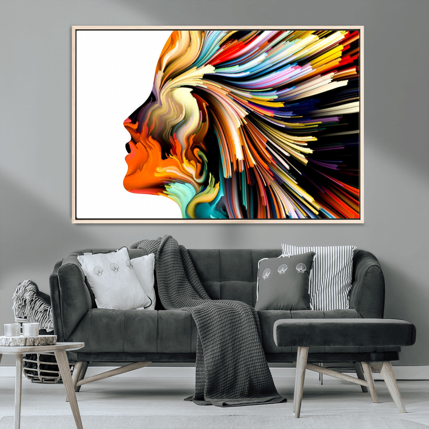MGV-FC-36X24 - Profile Colors Canvas Print