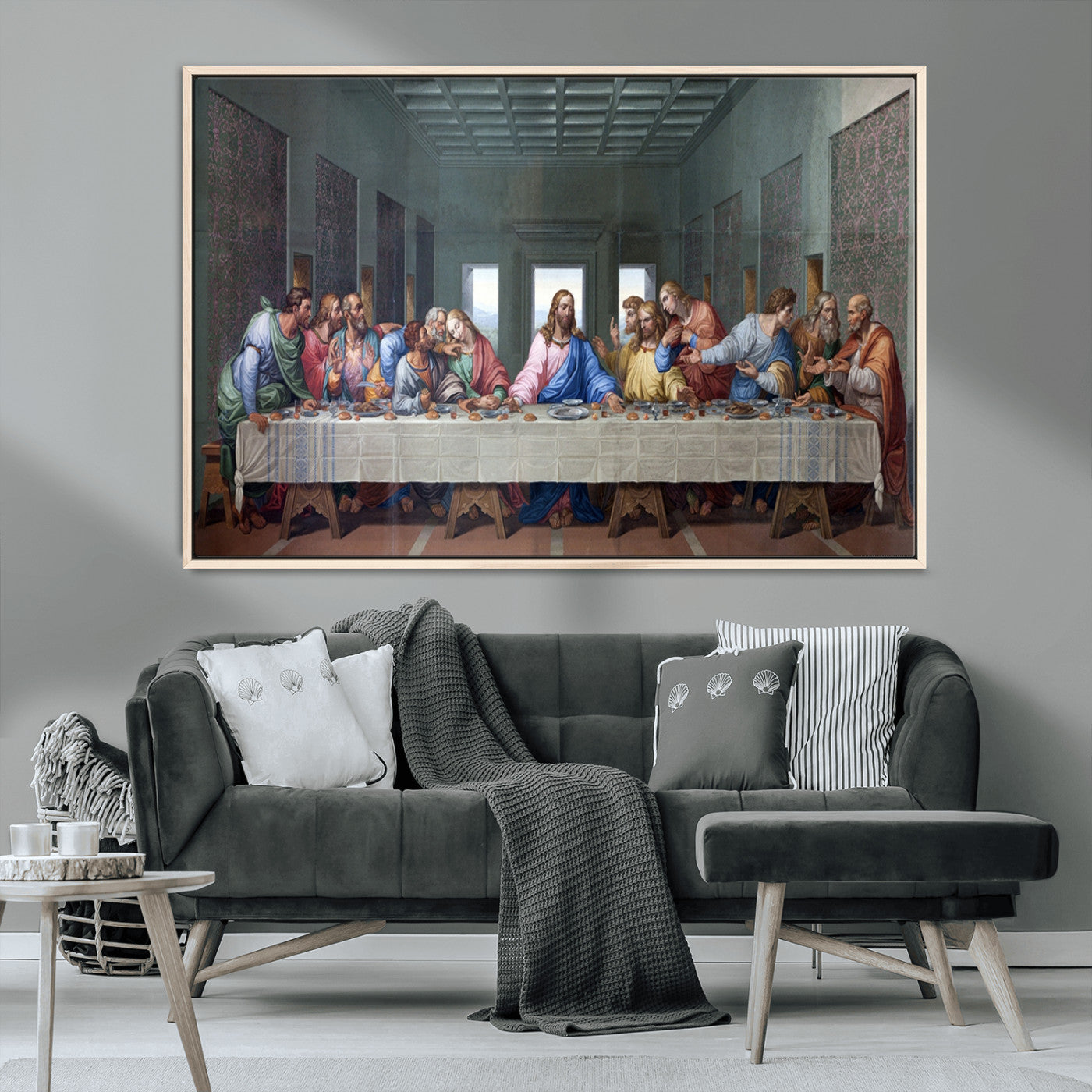 MGV-FC-36X24 - The Last Supper Multi Panel Canvas Wall Art