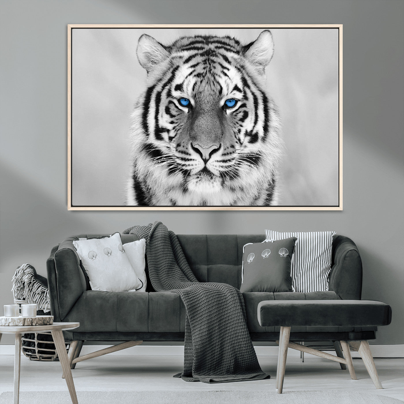 MGV-FC-36X24 - Tiger Canvas Artwork Wall Art Print
