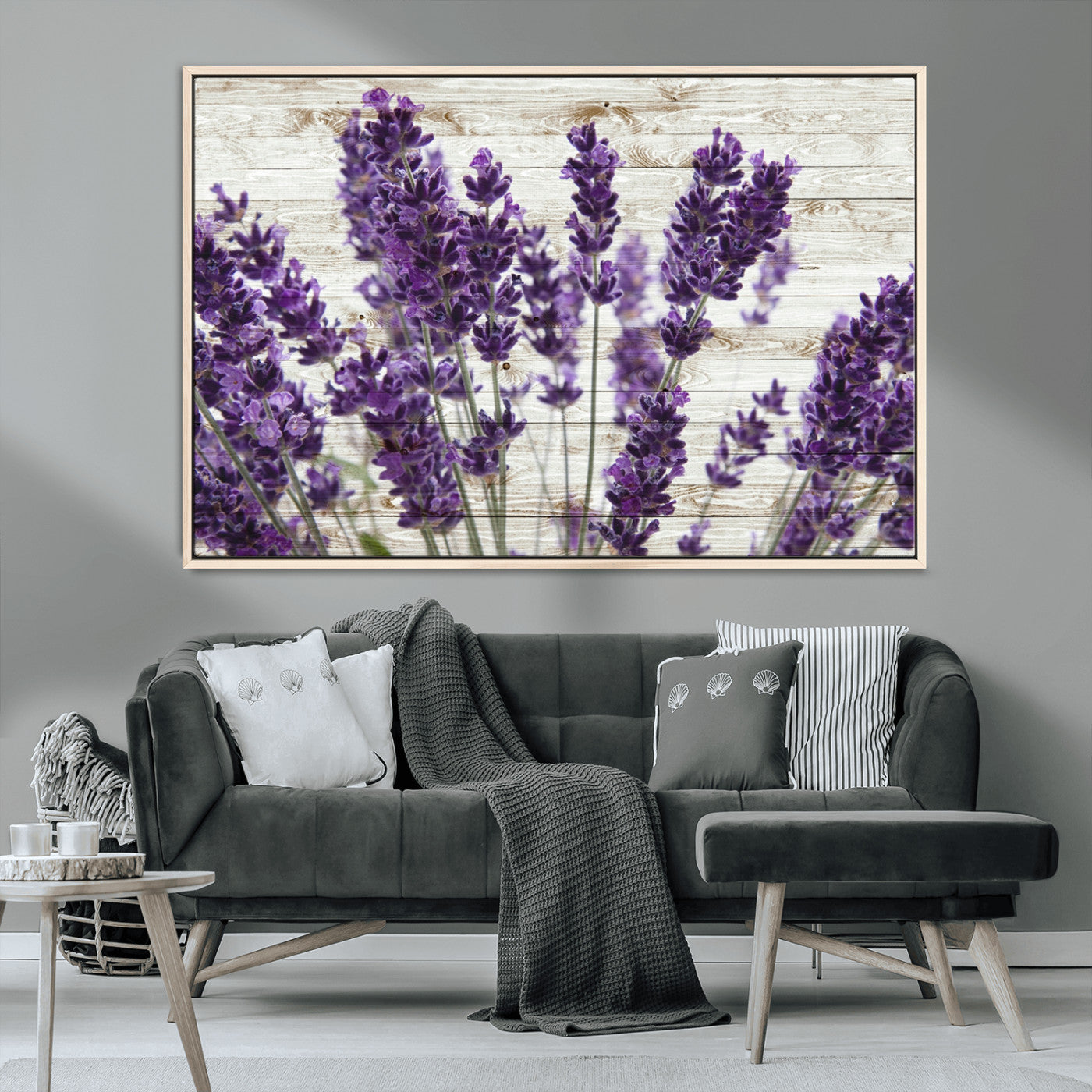 MGV-FC-36X24 - Lavender Canvas Wall Art Flower Print