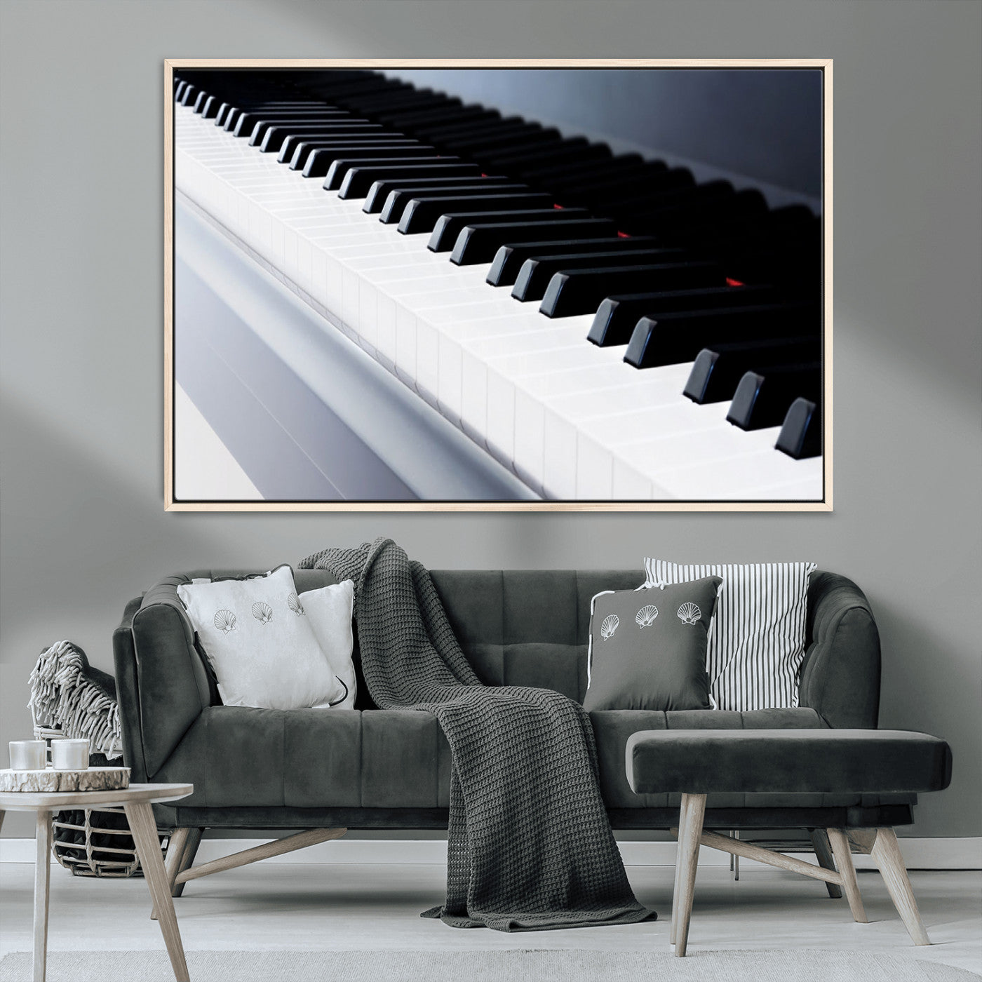 MGV-FC-36X24 - Piano Artwork Canvas Wall Art Print