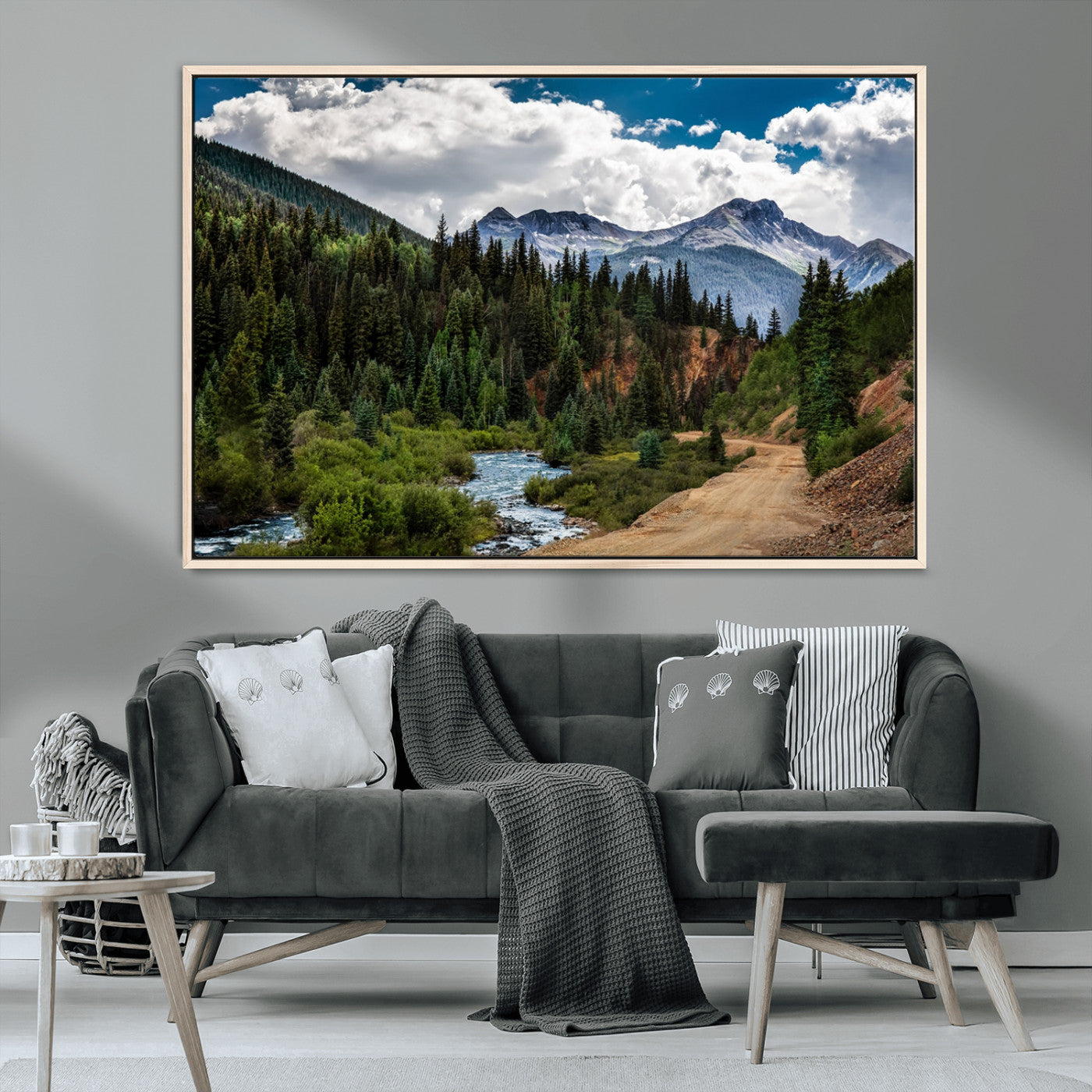 MGV-FC-36X24 - San Juan Nal Forest Wall Art Landscape Canvas Print