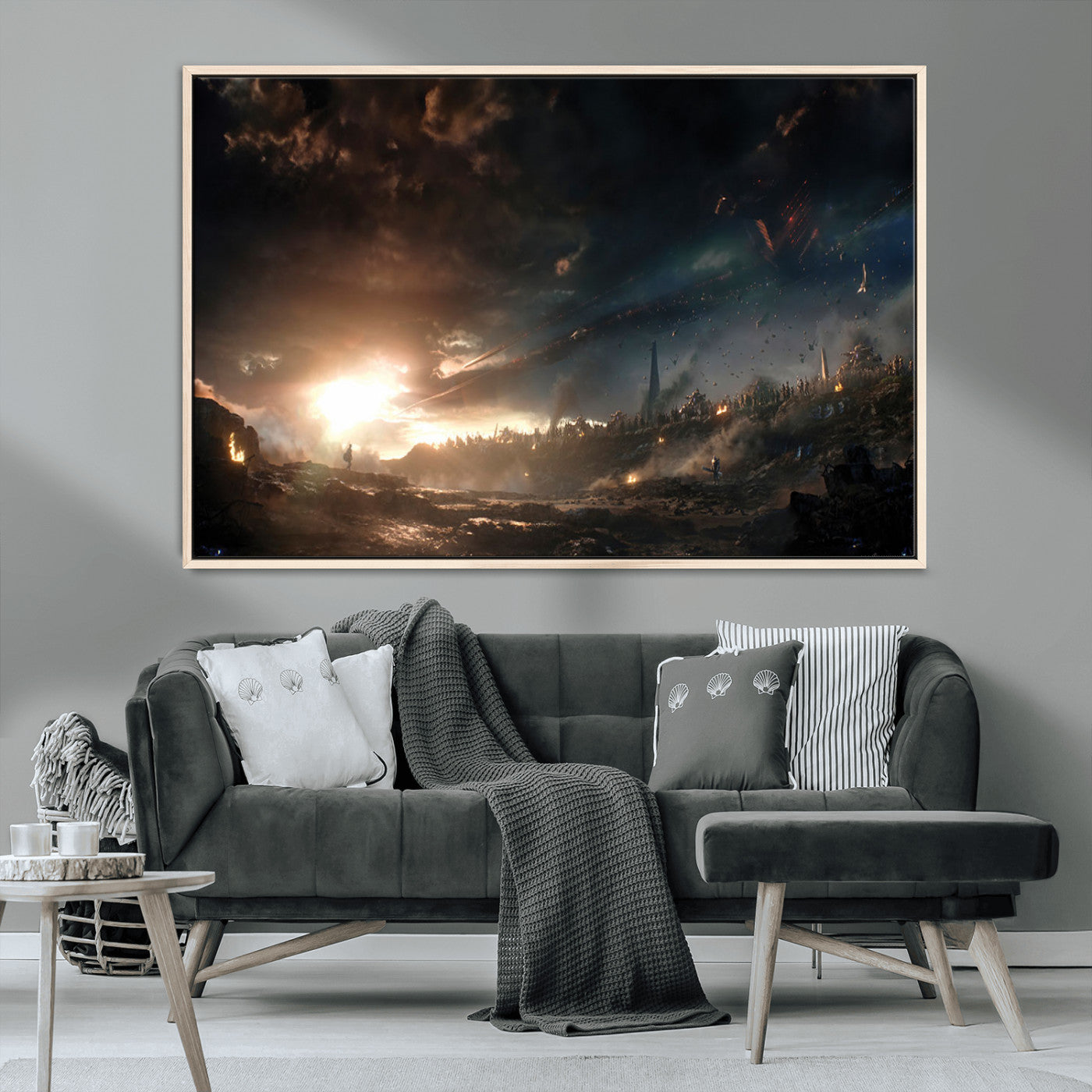 MGV-FC-36X24 - Avengers Planet Wall Art Canvas Print