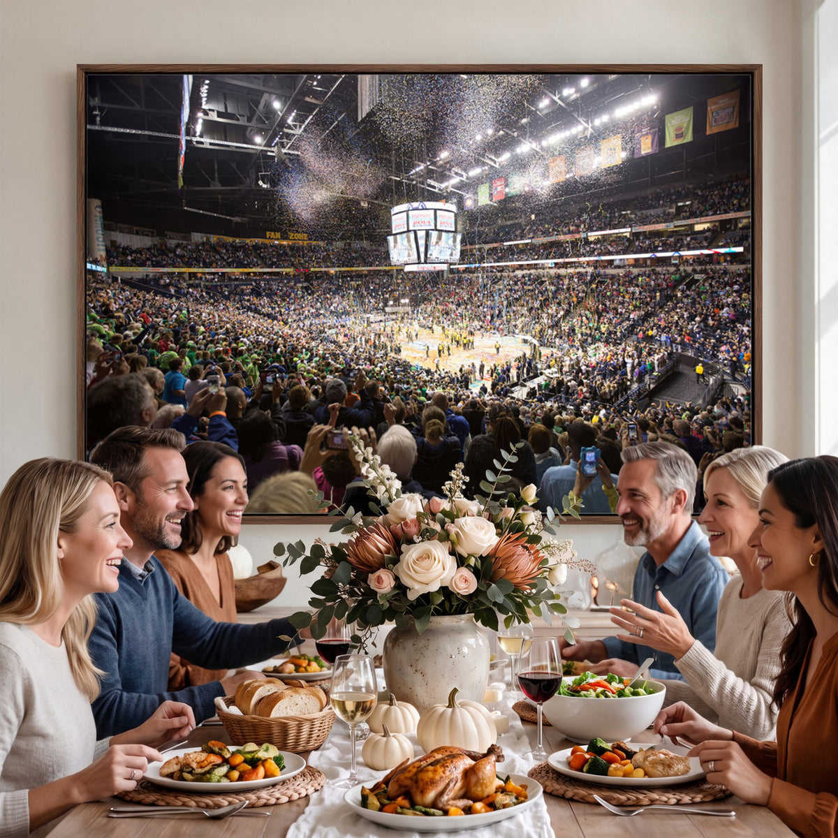 66251-MGV-CV-36X24 - Bridgestone Arena Wall Art Canvas, Nashville Predators