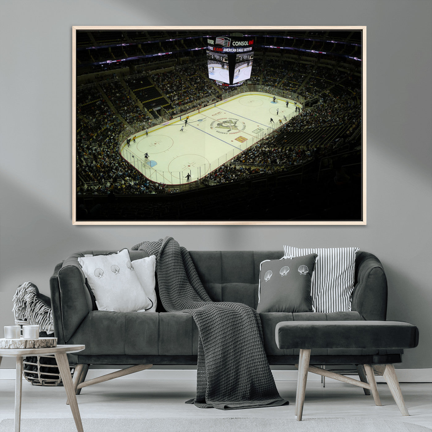 MGV-FC-36X24 - PPG Paints Arena Pennsylvania Pittsburgh Penguins Hockey Stadium Canvas, Pennsylvania Pittsburgh