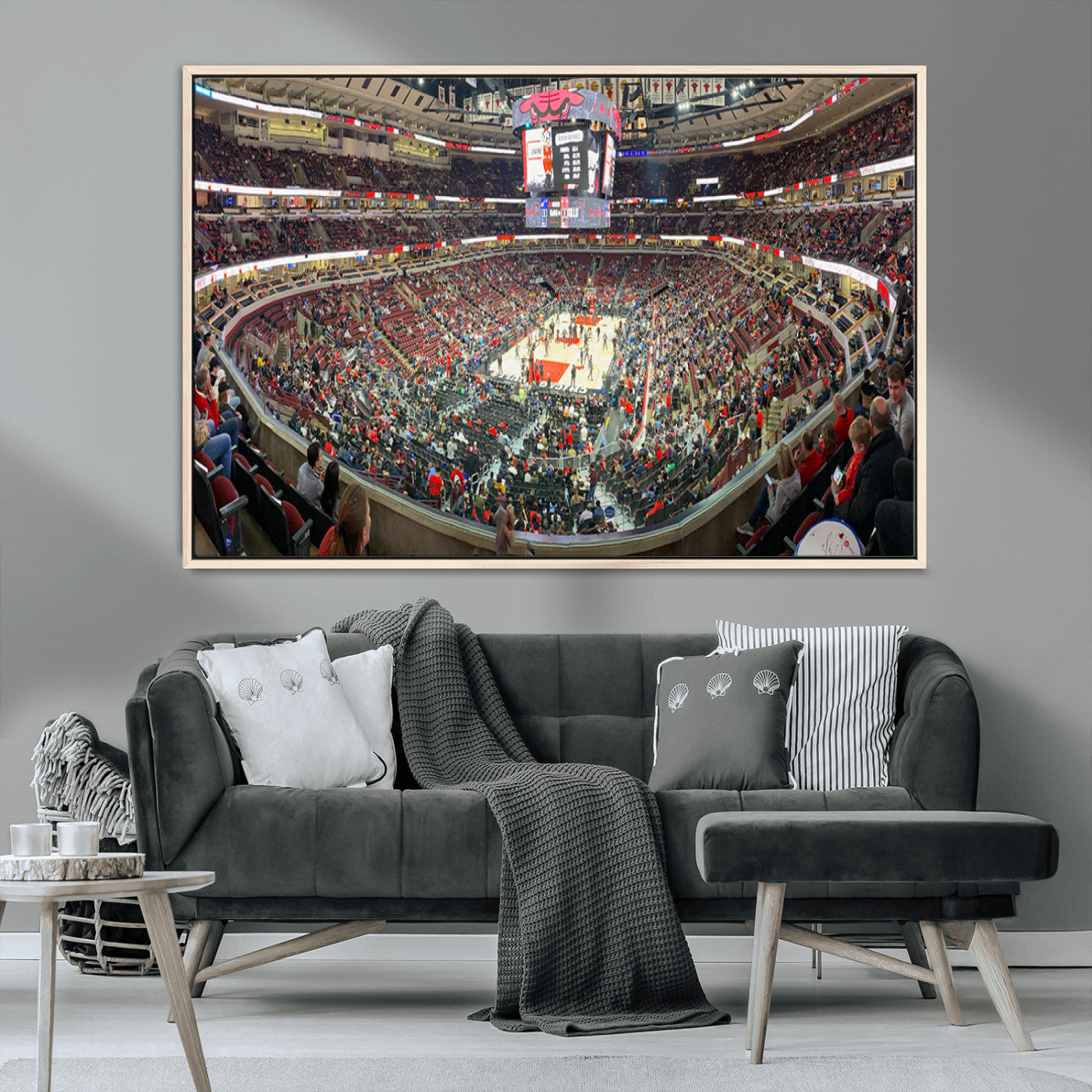 MGV-FC-36X24 - United Center Chicago Bulls Stadium Wall Art Canvas Print