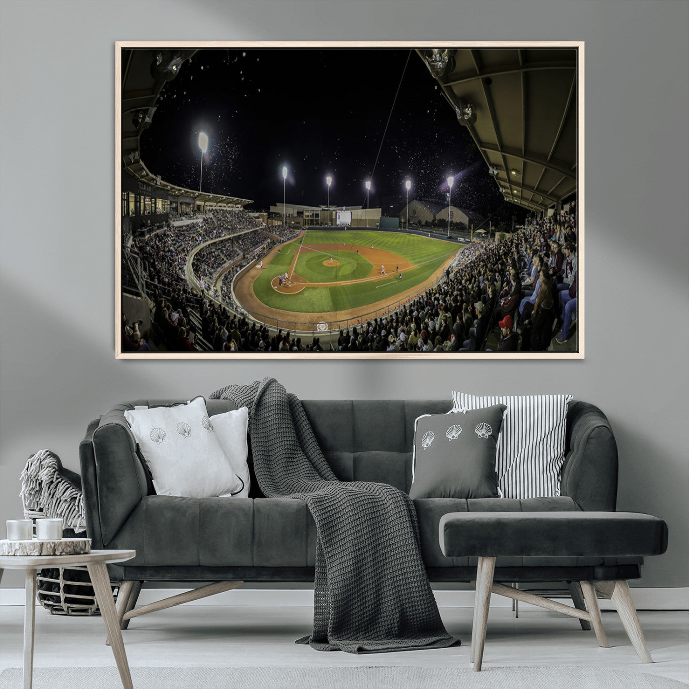 MGV-FC-36X24 - Olsen Field at Blue Bell Park - Texas A&M Aggies Baseball Stadium Wall Art Canvas Print