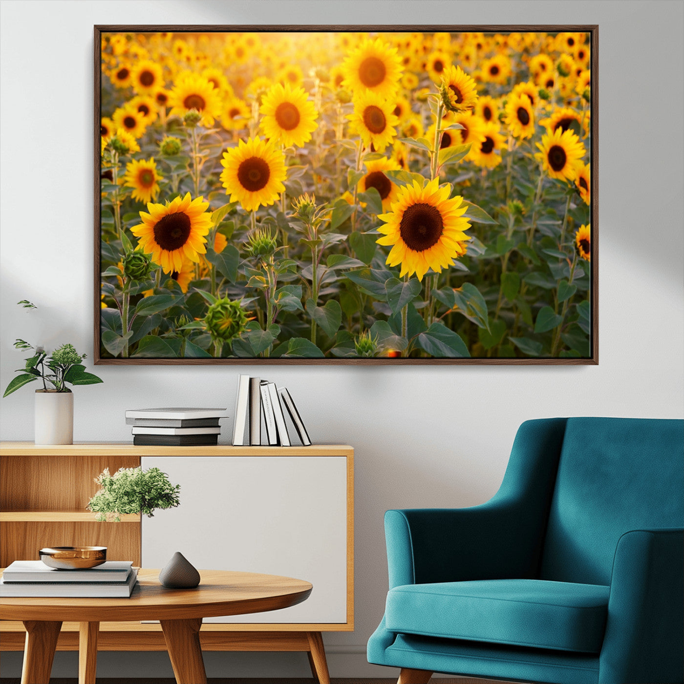 MGV-FC-36X24 - Sunflower Sunshine Wall Art Canvas Print
