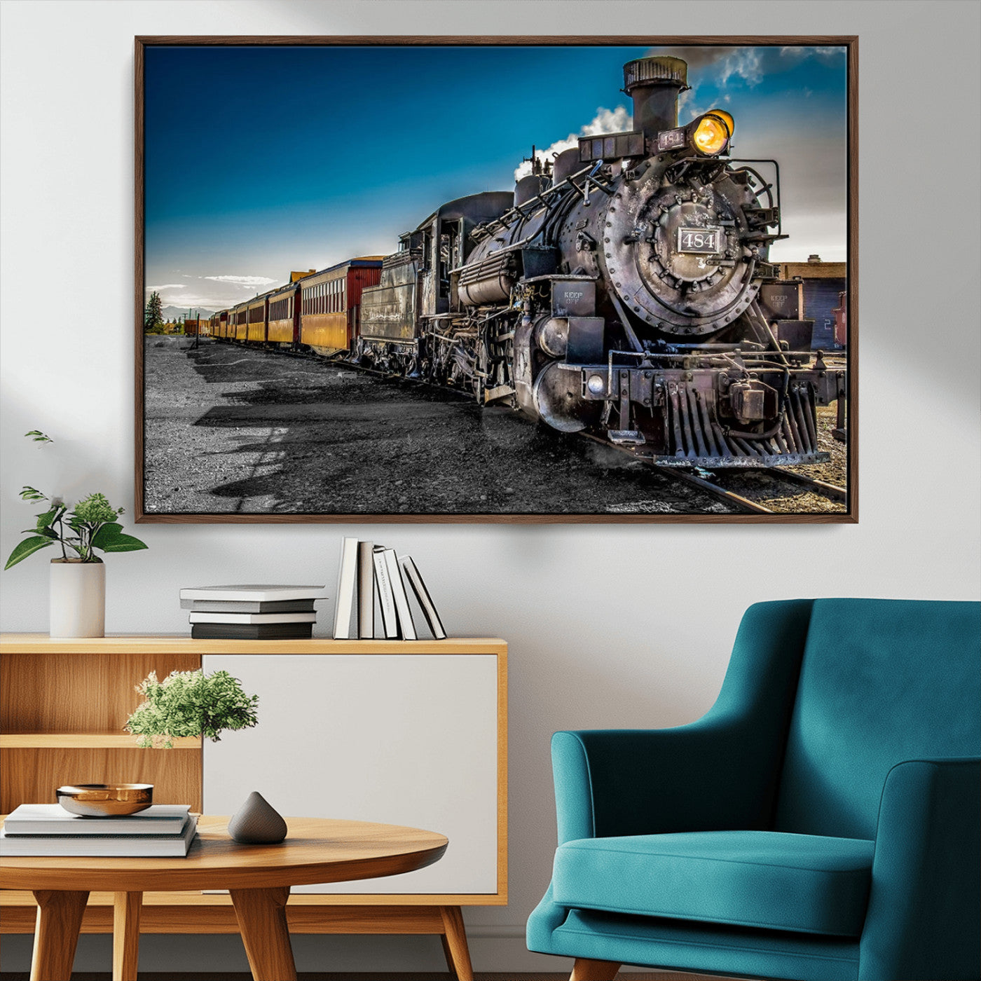 MGV-FC-36X24 - Train Wall Art Canvas Print