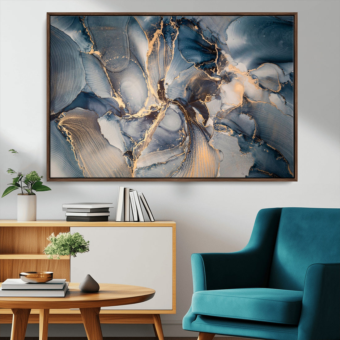Abstract Wall Art Canvas Print for Modern Home Decor