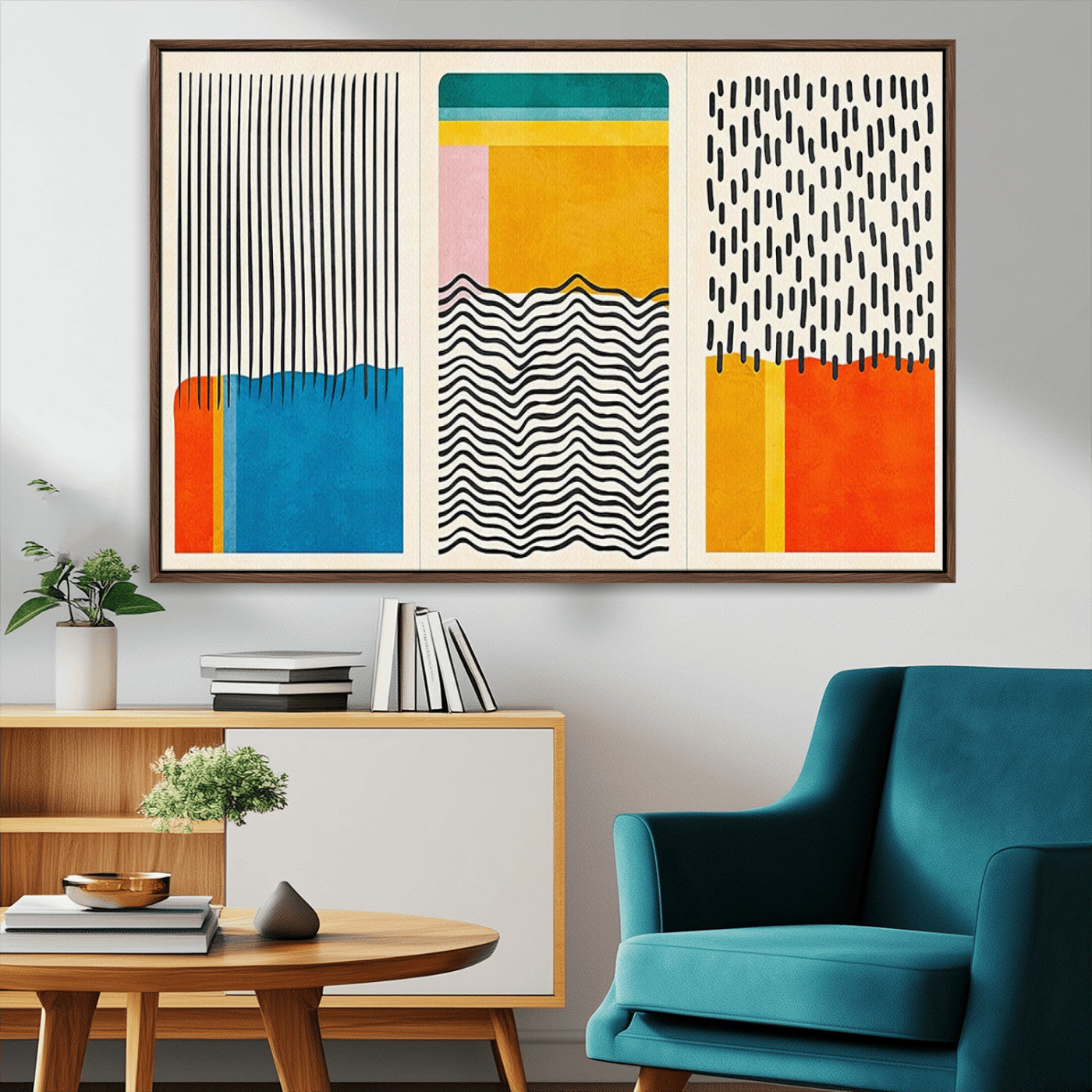 MGV-FC-36X24 - Canvas Print Wall Art Abstract Illustrs Art Boho