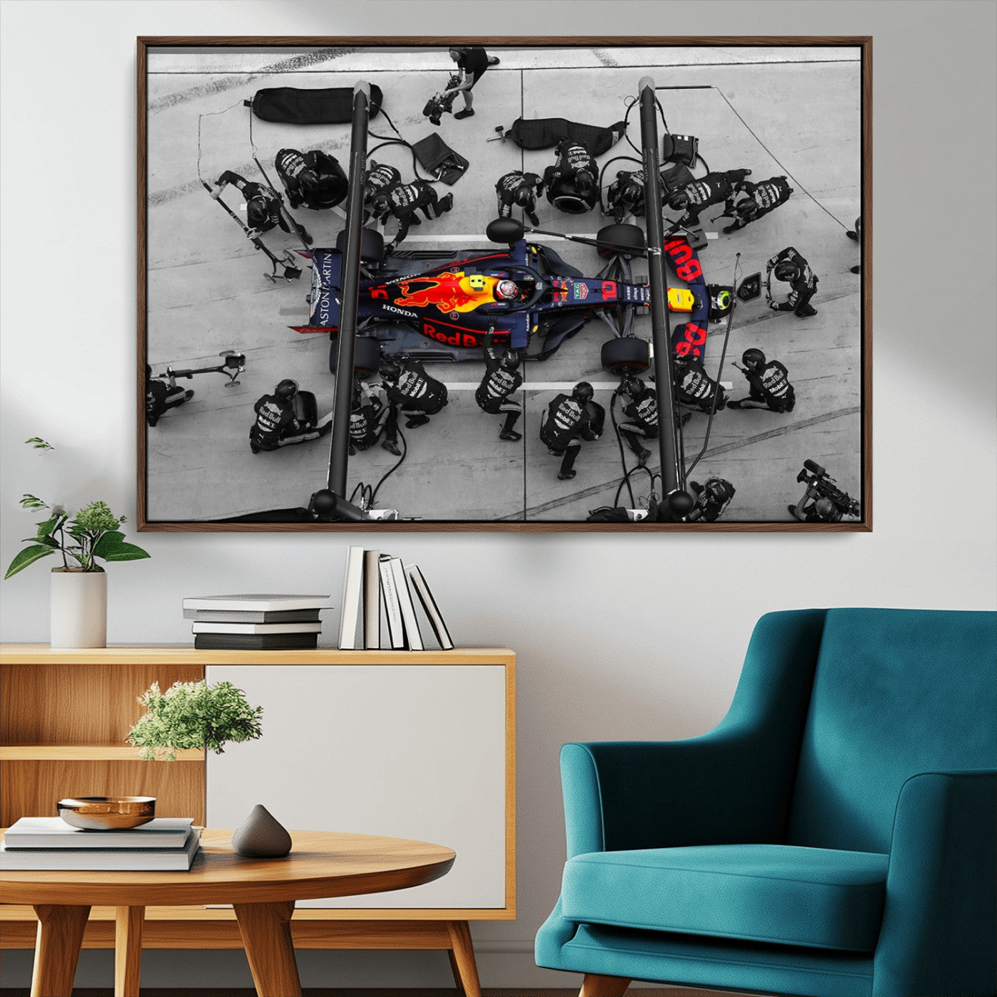 MGV-FC-36X24 - RedBull Formula 1 Canvas Wall Art Print