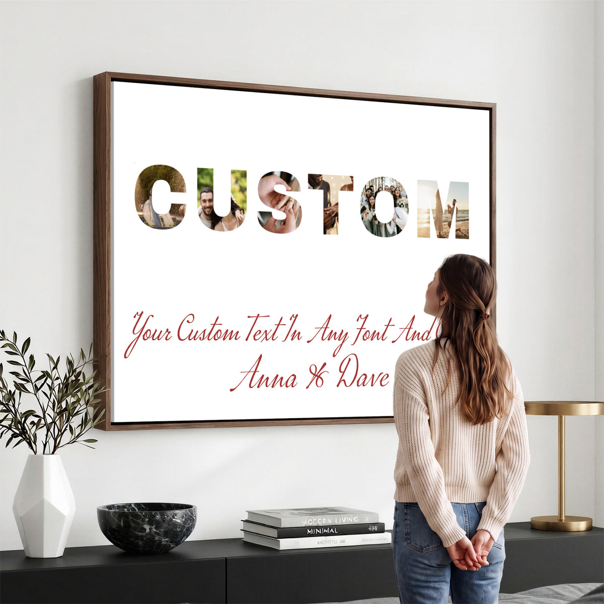 80645701-MGV-CV-36X24 - Custom Canvas Print - Personalized Wall Art for Home Decor Wall Art Print, Create Your Own Photo