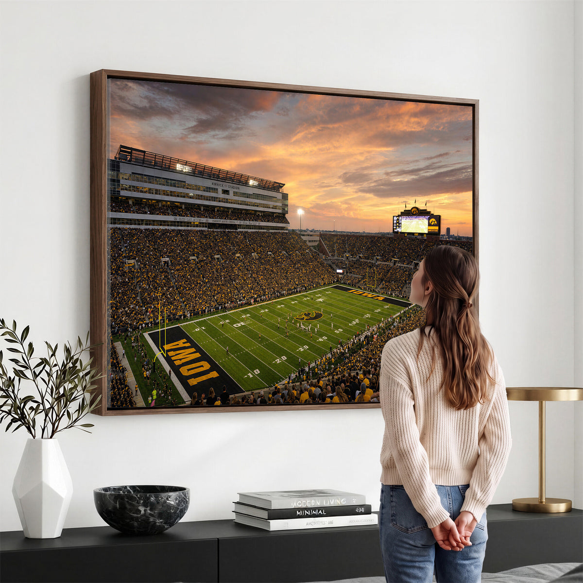 84993181-MGV-CV-36X24 - Stadium Wall Art Canvas Print