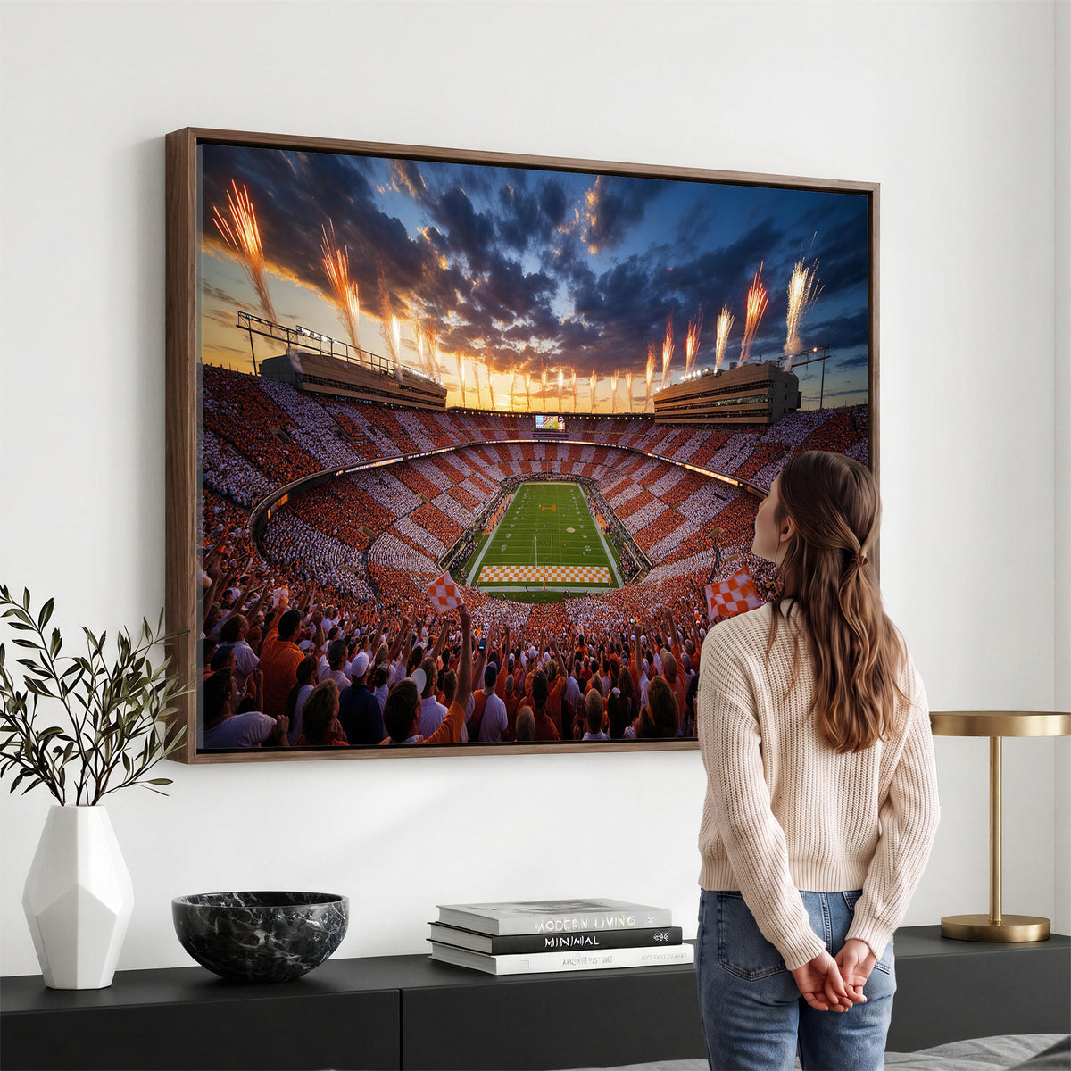 29672818-MGV-CV-36X24 - Stadium Wall Art Canvas Print