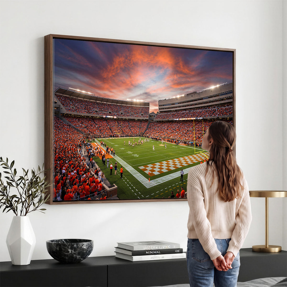 67648335-MGV-CV-36X24 - Stadium Wall Art Canvas Print