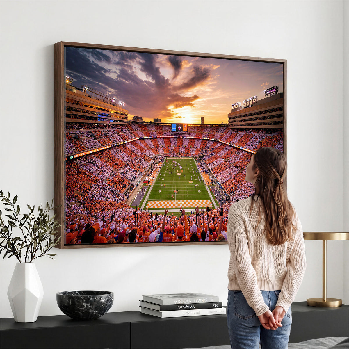 68184875-MGV-CV-36X24 - Stadium Wall Art Canvas Print