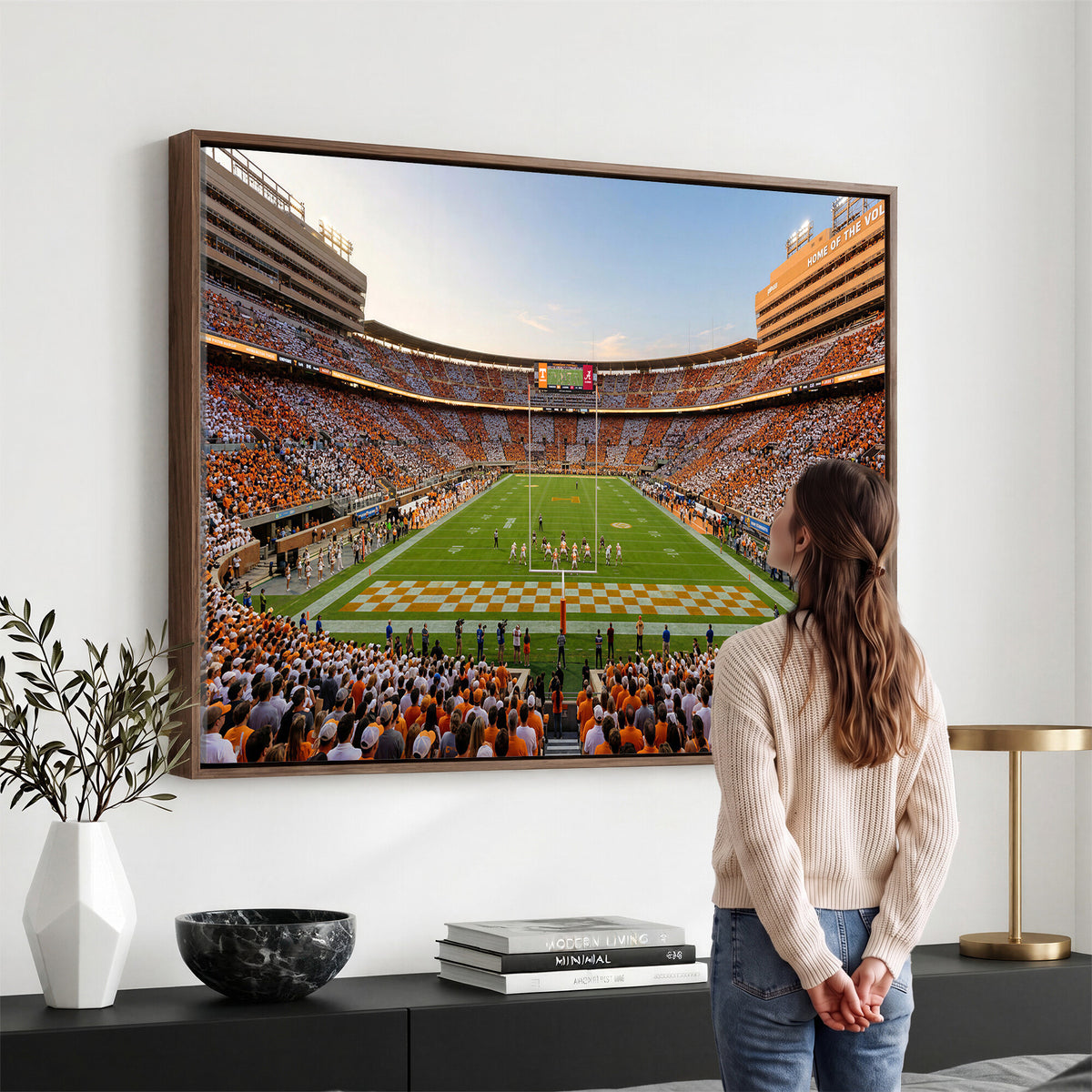 74509135-MGV-CV-36X24 - Stadium Wall Art Canvas Print