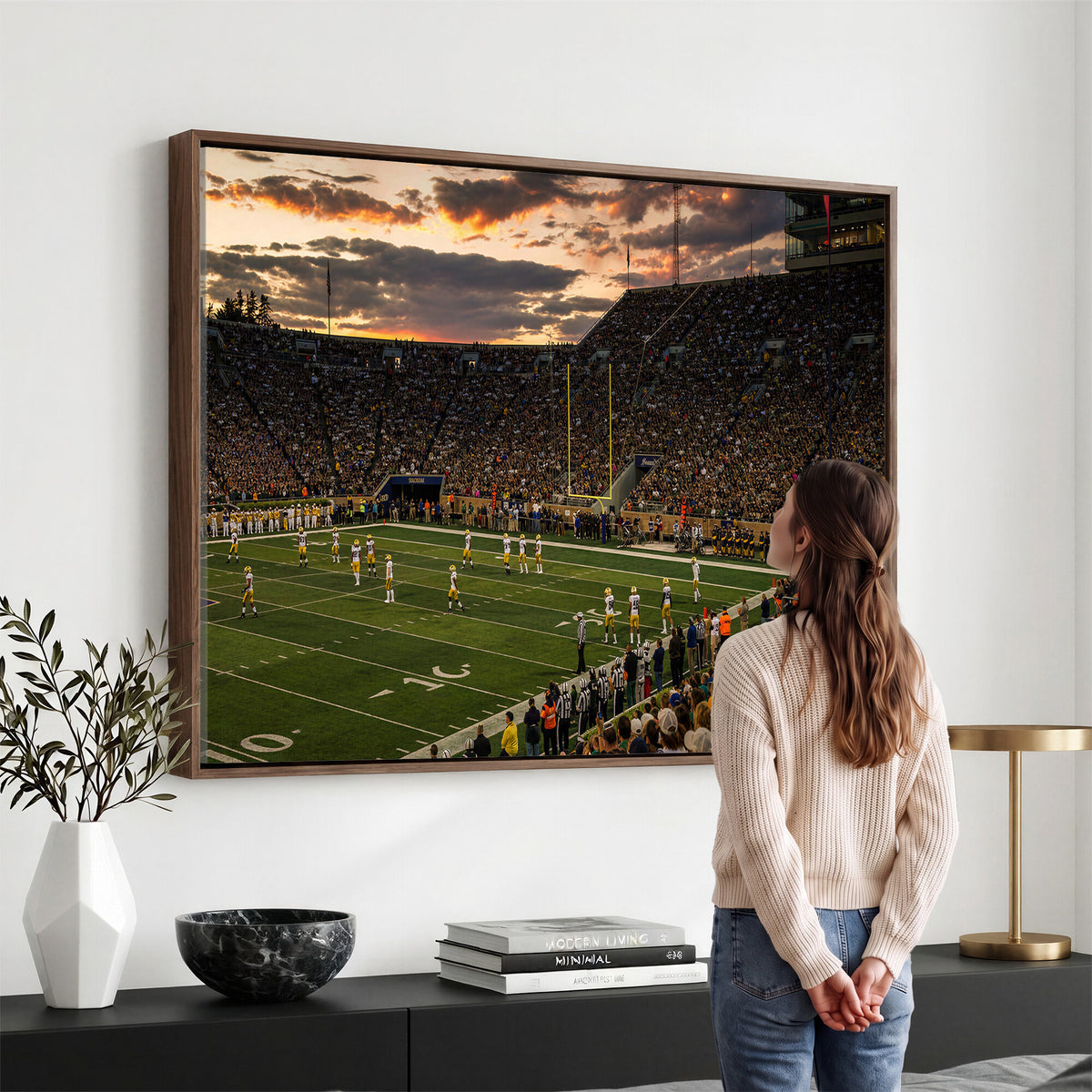 17703678-MGV-CV-36X24 - Stadium Wall Art Canvas Print