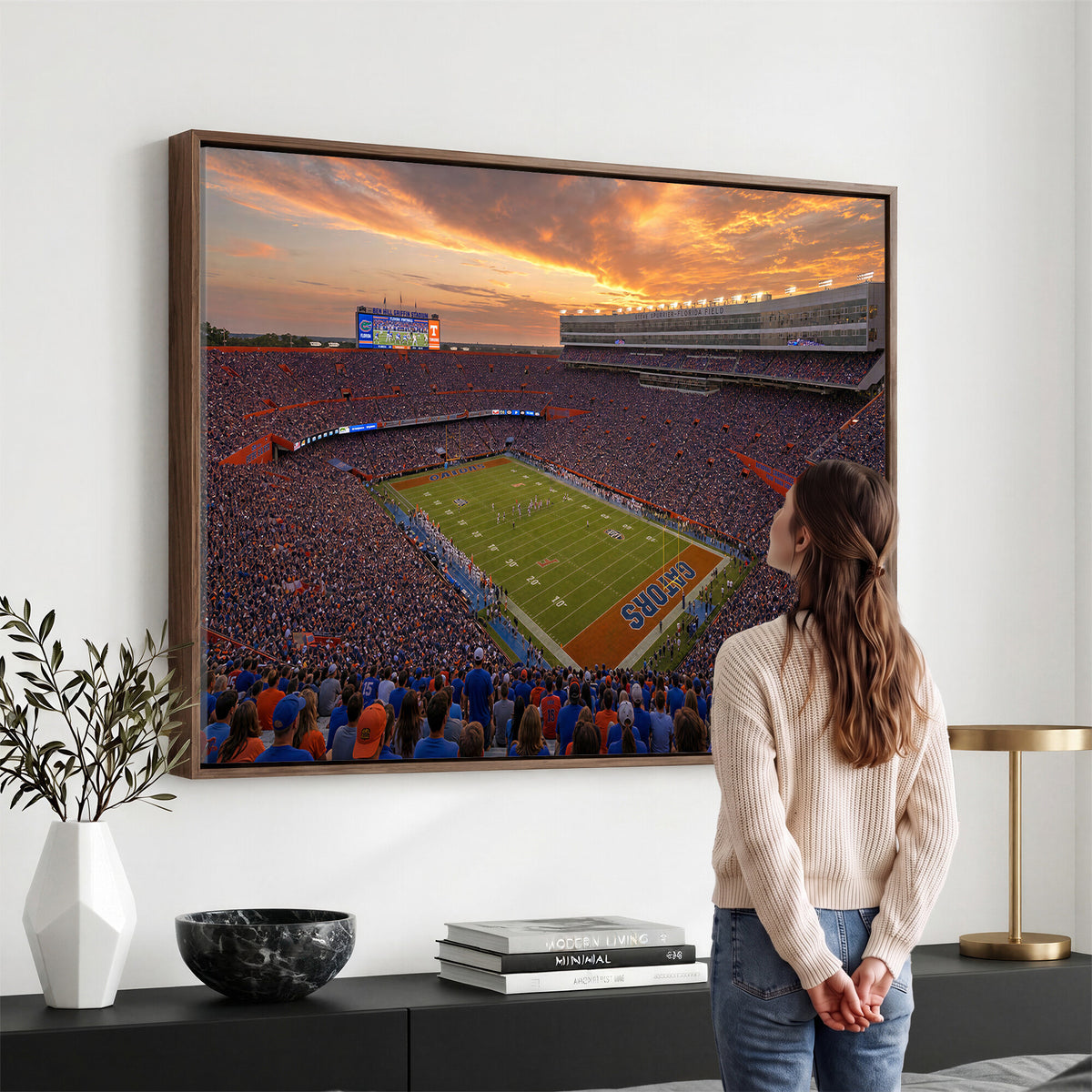 48009171-MGV-CV-36X24 - Stadium Wall Art Canvas Print
