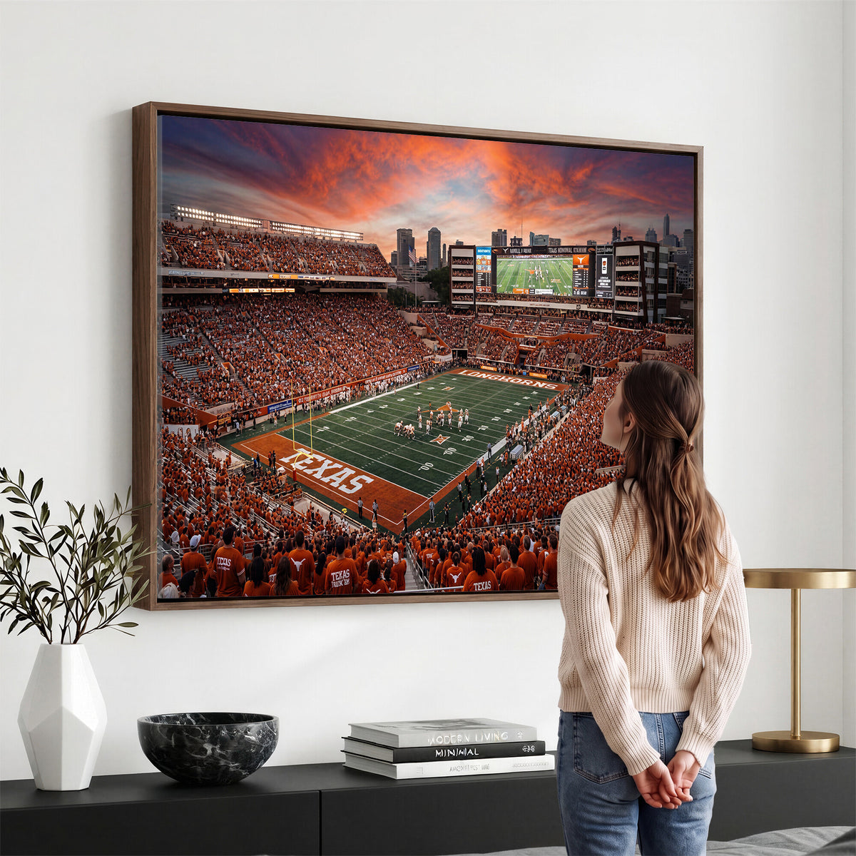 68564193-MGV-CV-36X24 - Stadium Wall Art Canvas Print