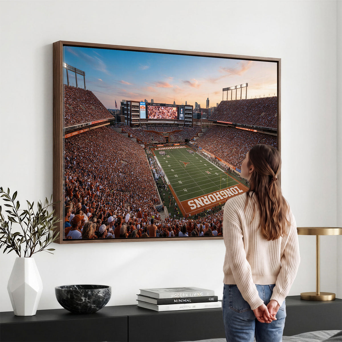 41187139-MGV-CV-36X24 - Stadium Wall Art Canvas Print