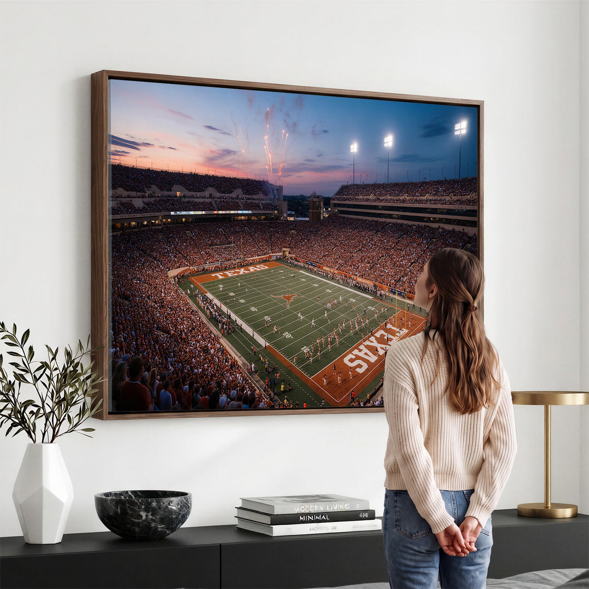 31666911-MGV-CV-36X24 - Stadium Wall Art Canvas Print