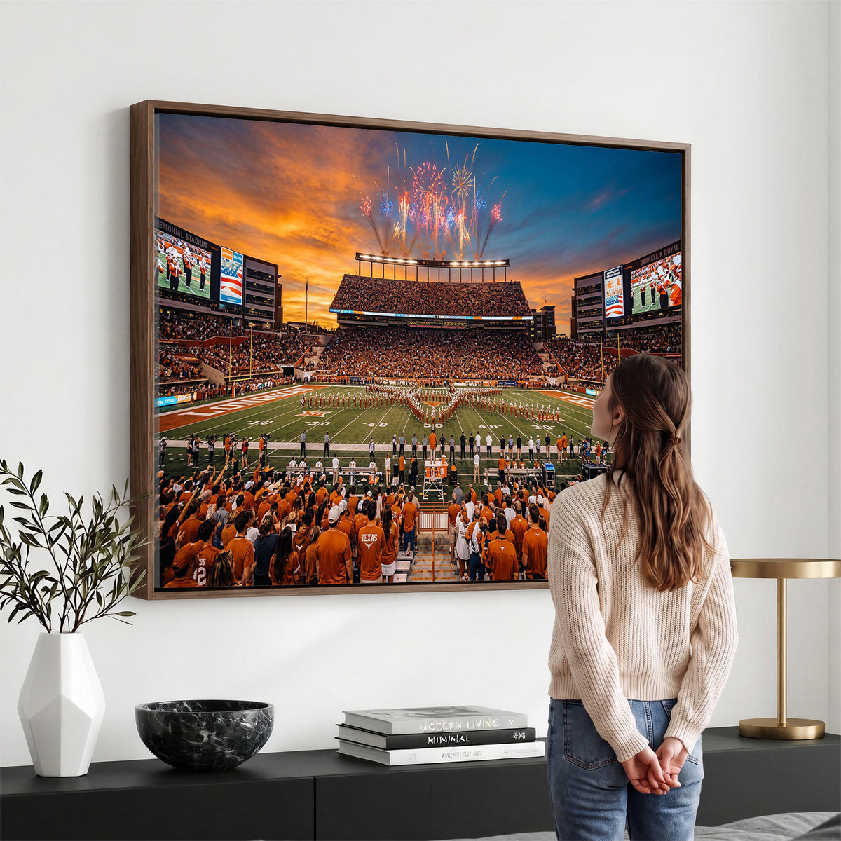 75031291-MGV-CV-36X24 - Stadium Wall Art Canvas Print