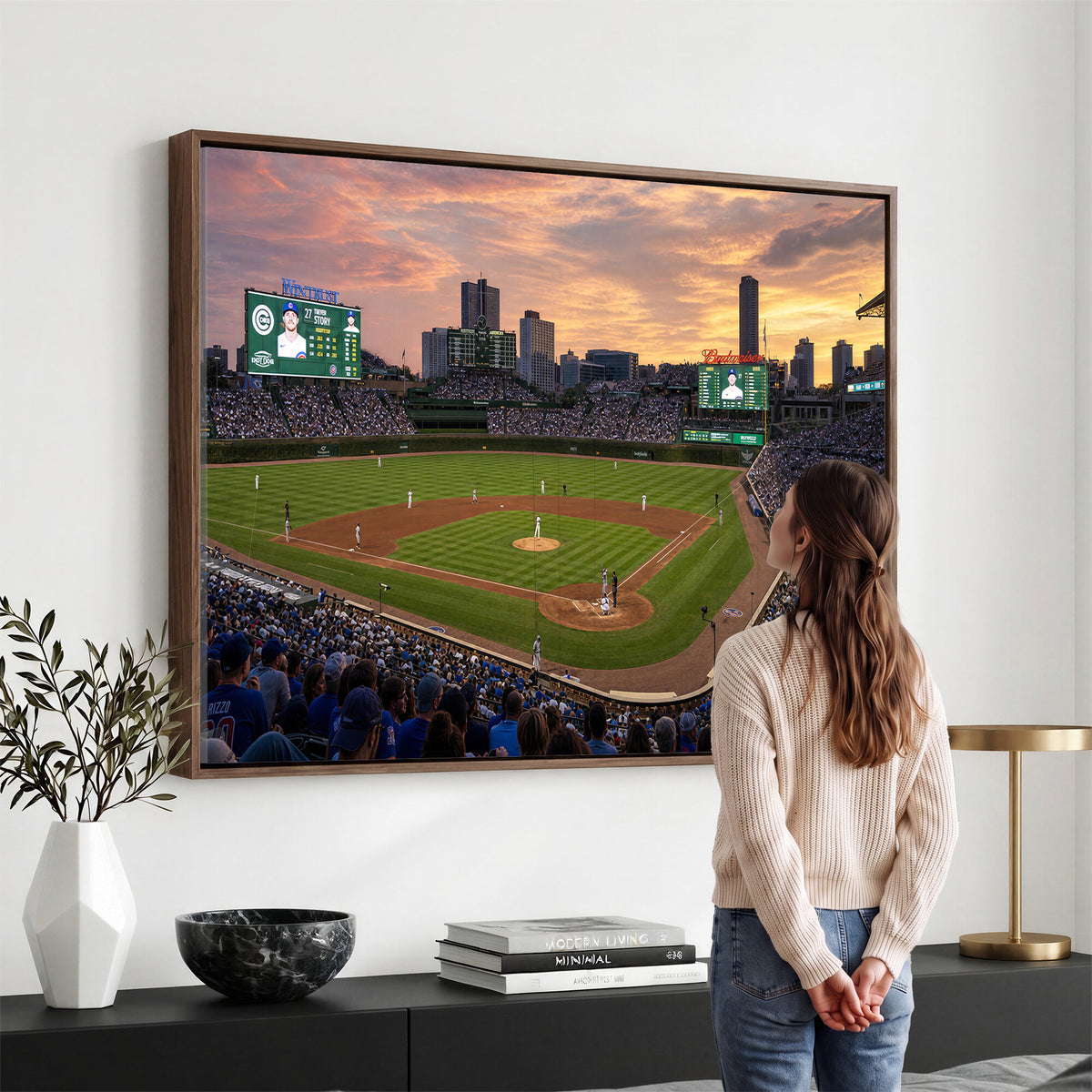 41641466-MGV-CV-36X24 - Stadium Wall Art Canvas Print