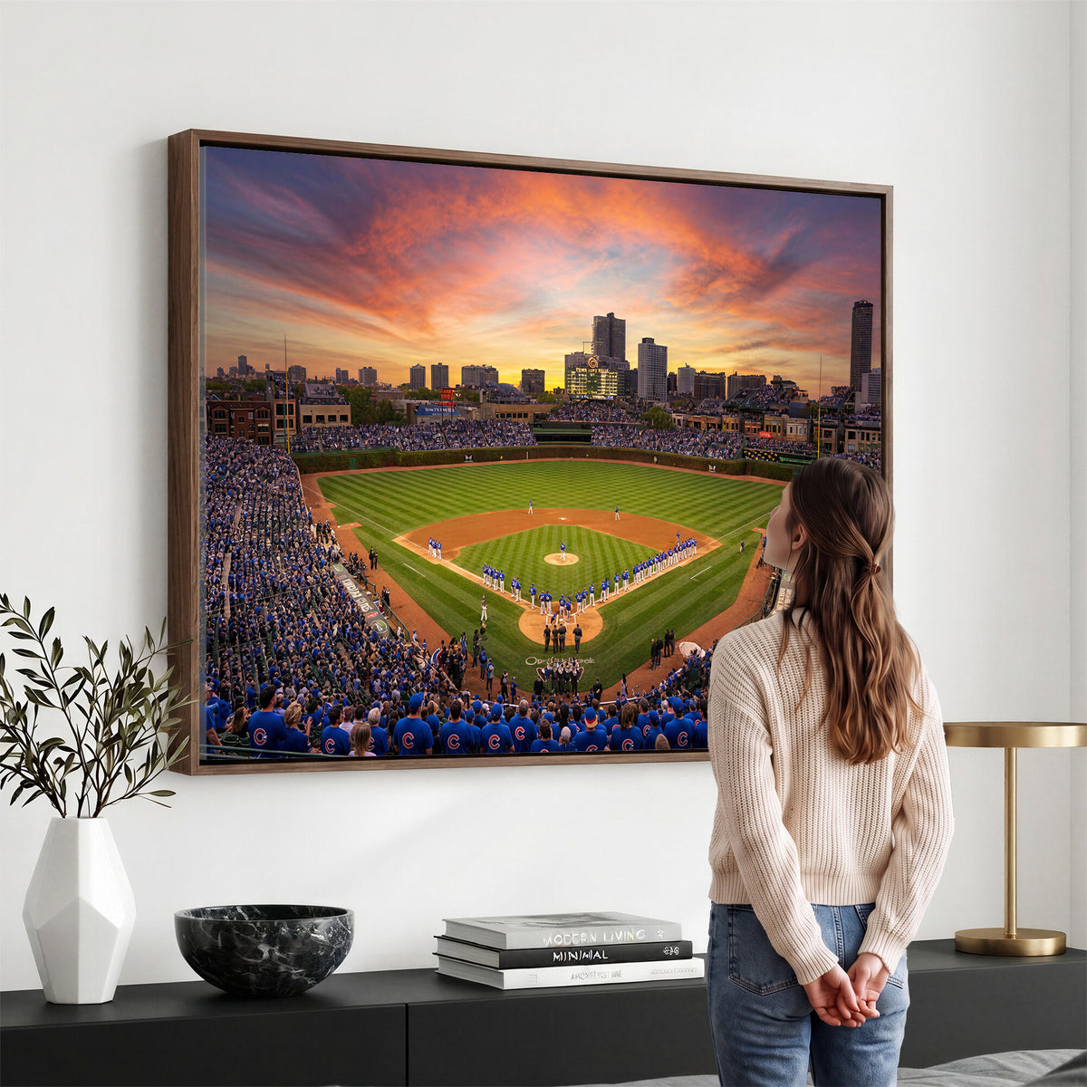 42812246-MGV-CV-36X24 - Stadium Wall Art Canvas Print