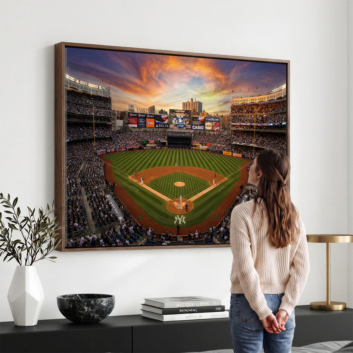 71157927-MGV-CV-36X24 - Stadium Wall Art Canvas Print