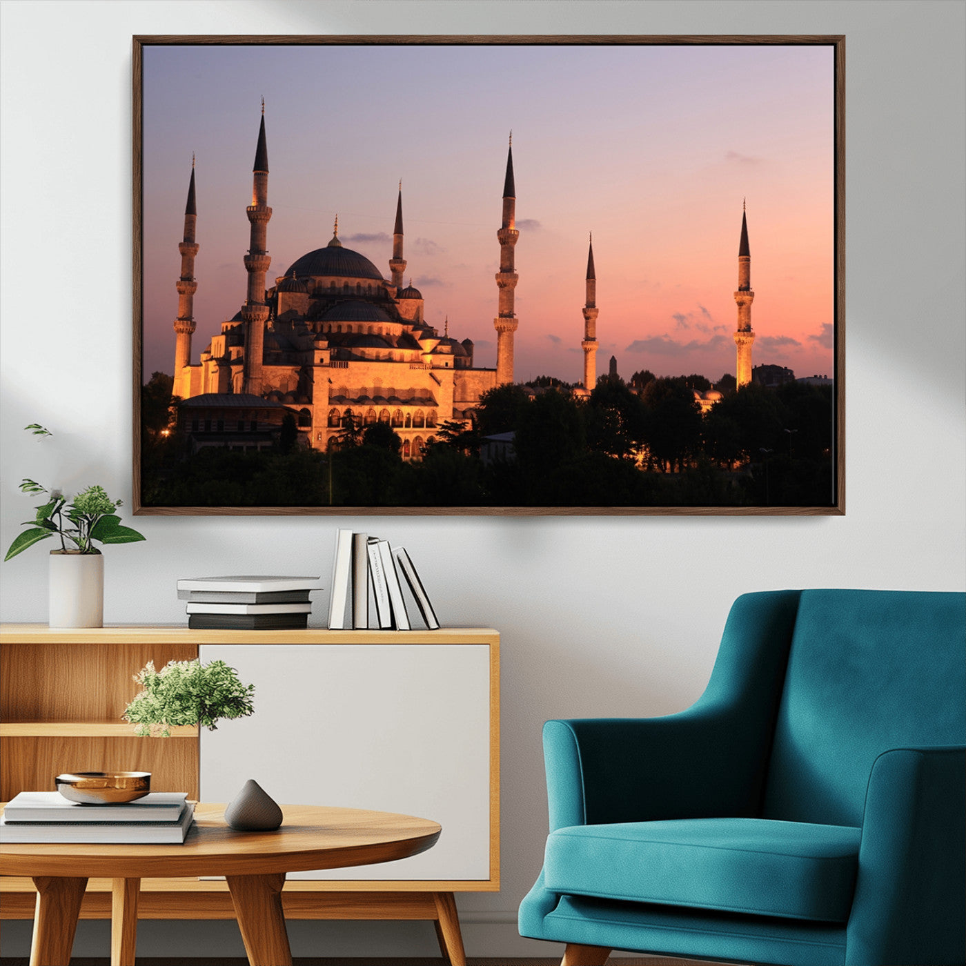 MGV-FC-36X24 - Wall Art Turkey Istanbul Skyline Canvas Print