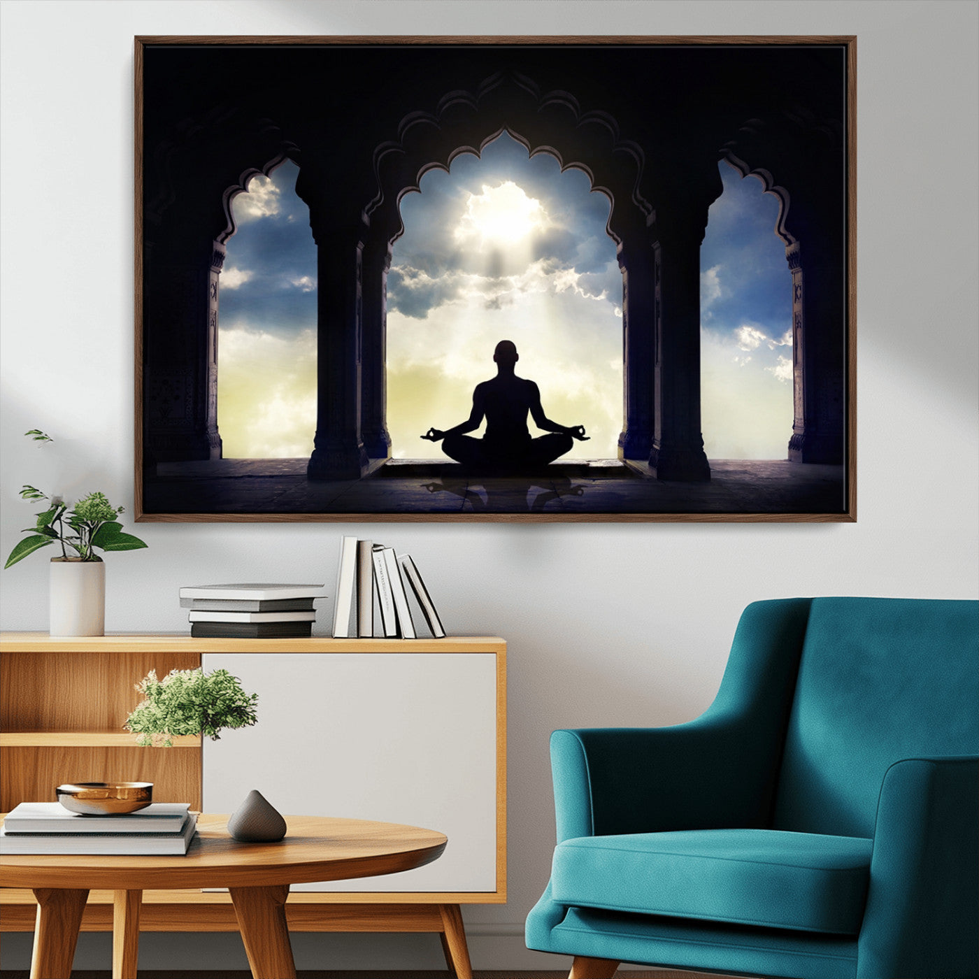 MGV-FC-36X24 - Women and Yoga Wall Art Canvas Print