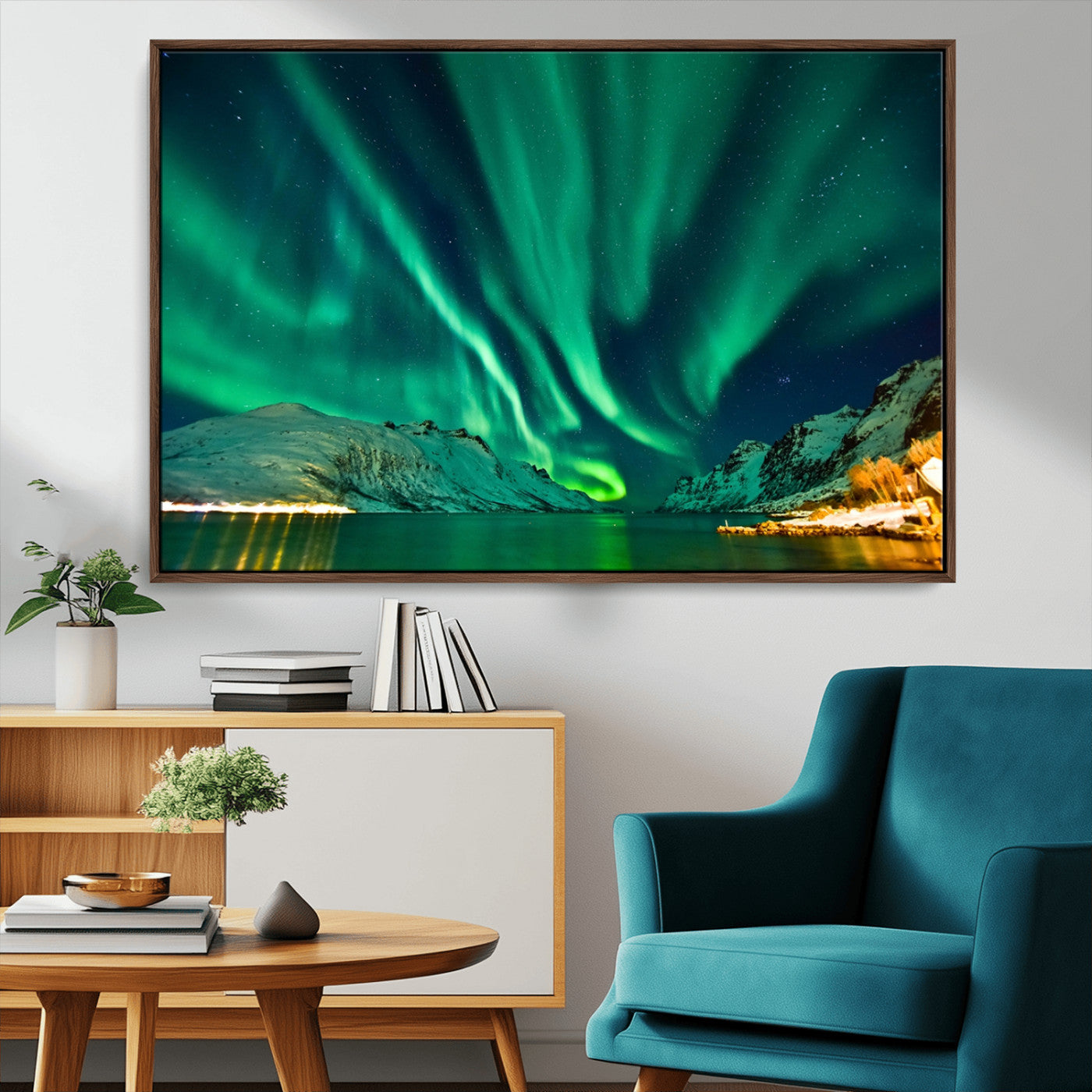 MGV-FC-36X24 - Northern Lights Wall Art Canvas Print