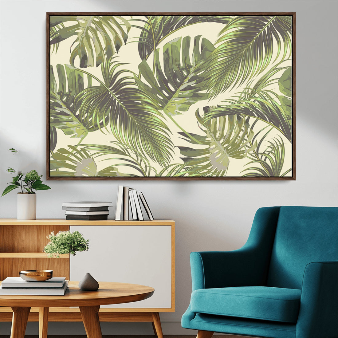 Palm Leaves Canvas Print
