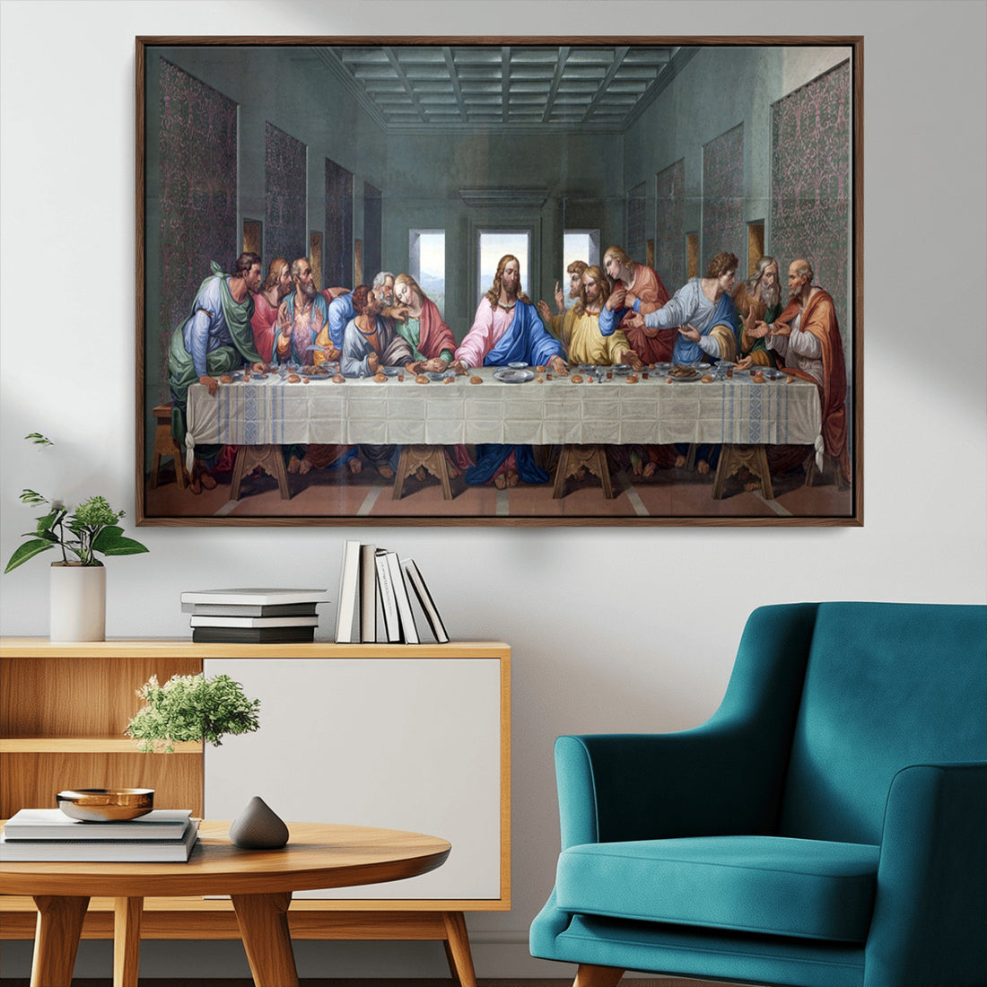 The Last Supper Multi Panel Canvas Wall Art