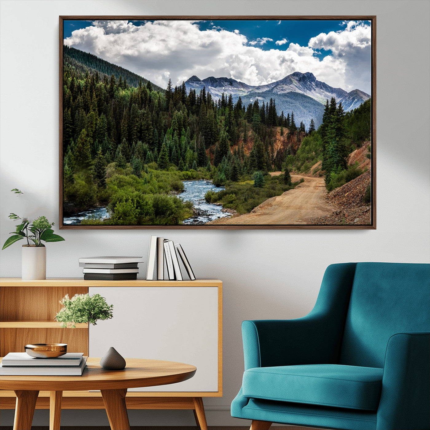 MGV-FC-36X24 - San Juan Nal Forest Wall Art Landscape Canvas Print
