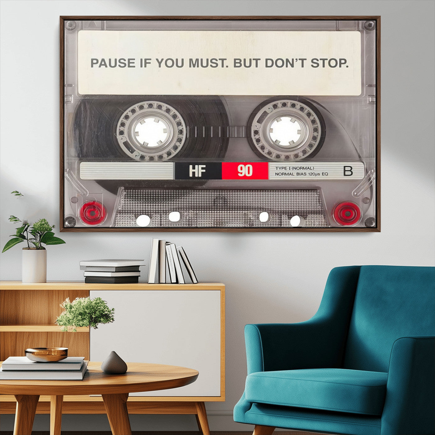 MGV-FC-36X24 - Music Cassette Iconic Wall Art Canvas Print