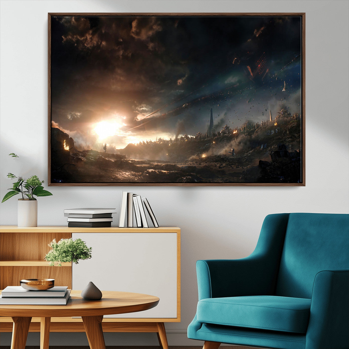 MGV-FC-36X24 - Avengers Planet Wall Art Canvas Print