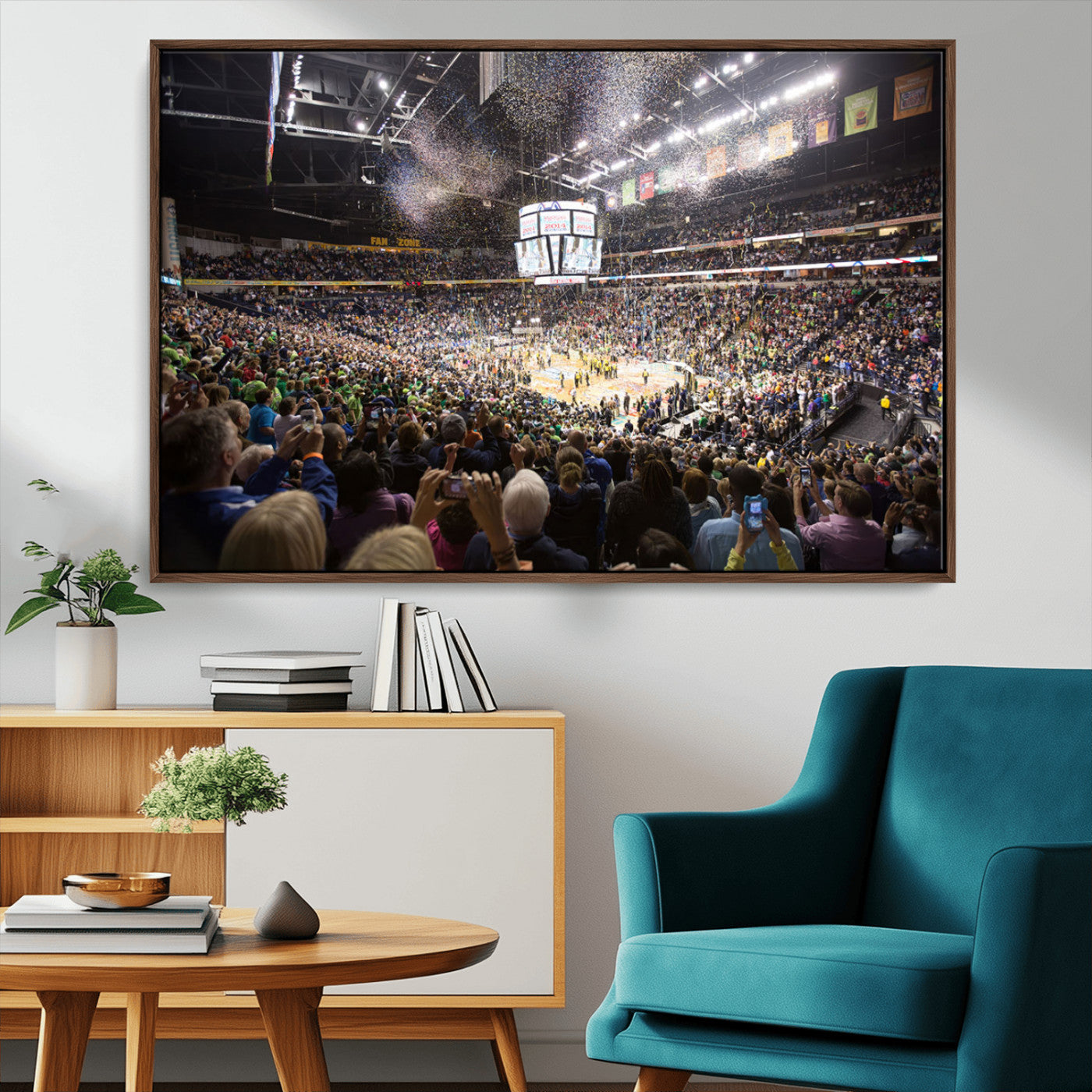 MGV-FC-36X24 - Bridgestone Arena Wall Art Canvas | Nashville Predators Hockey Team Print | Canvas Print | Ready to