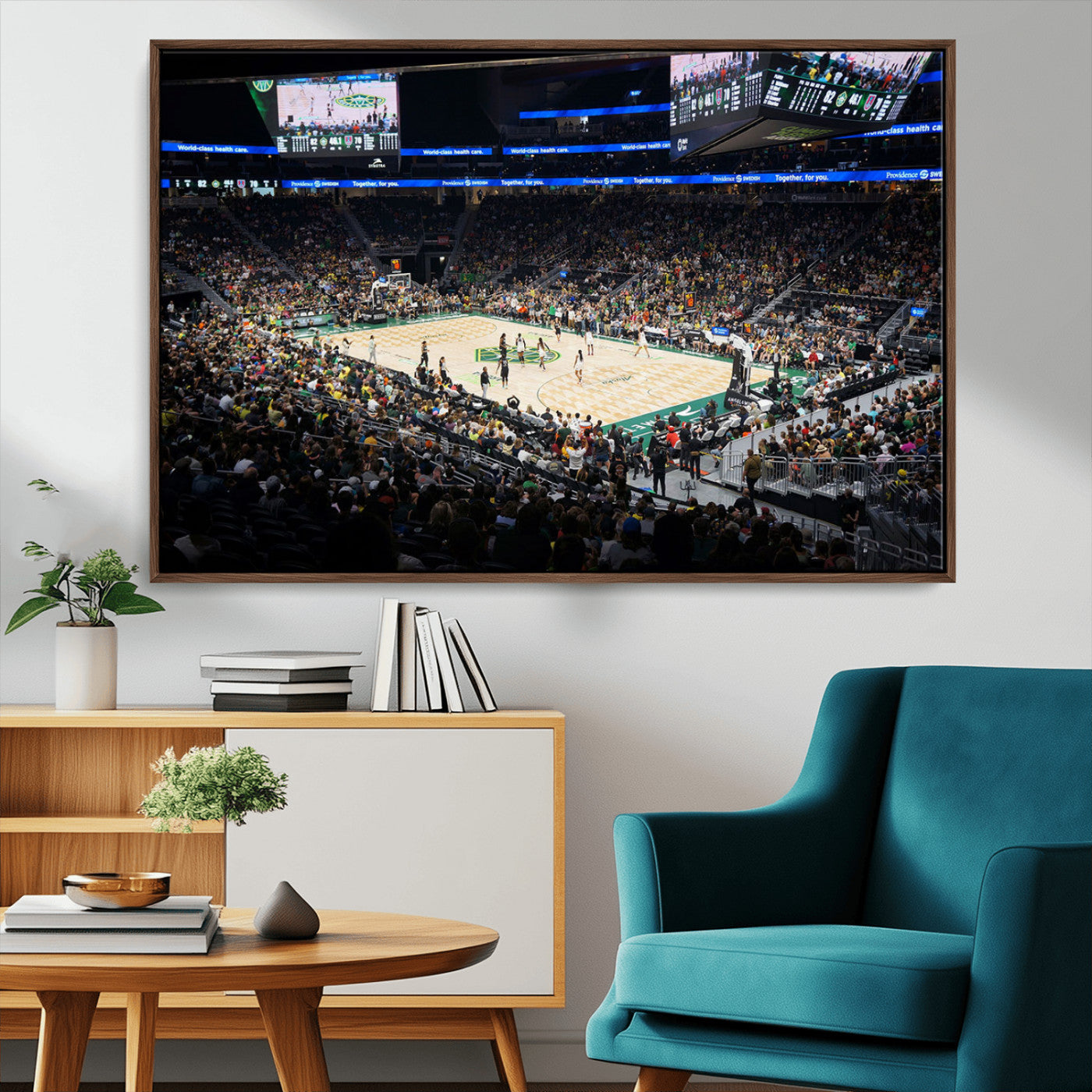 MGV-FC-36X24 - Climate Pledge Arena | Washington Seattle Kraken Hockey Stadium Wall Art | Canvas Print | Ready to
