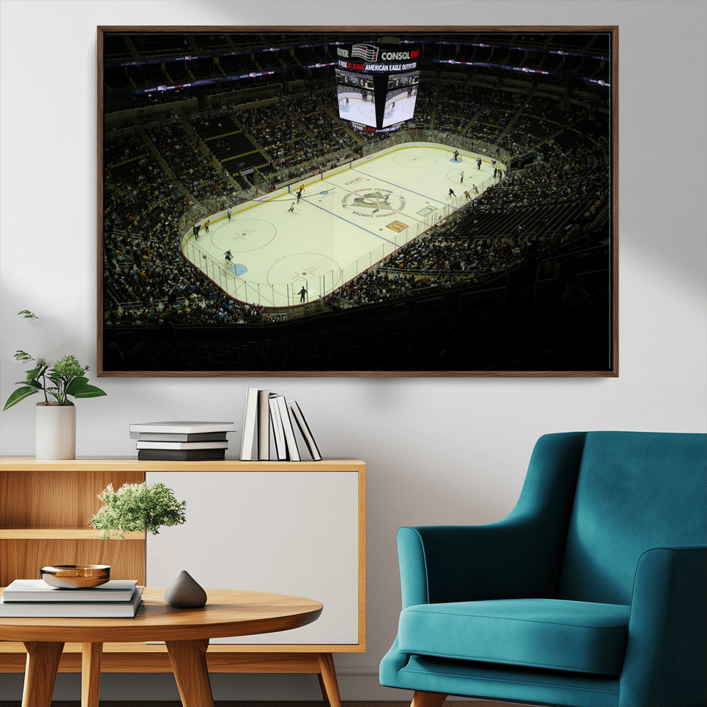 MGV-FC-36X24 - PPG Paints Arena Pennsylvania Pittsburgh Penguins Hockey Stadium Canvas, Pennsylvania Pittsburgh