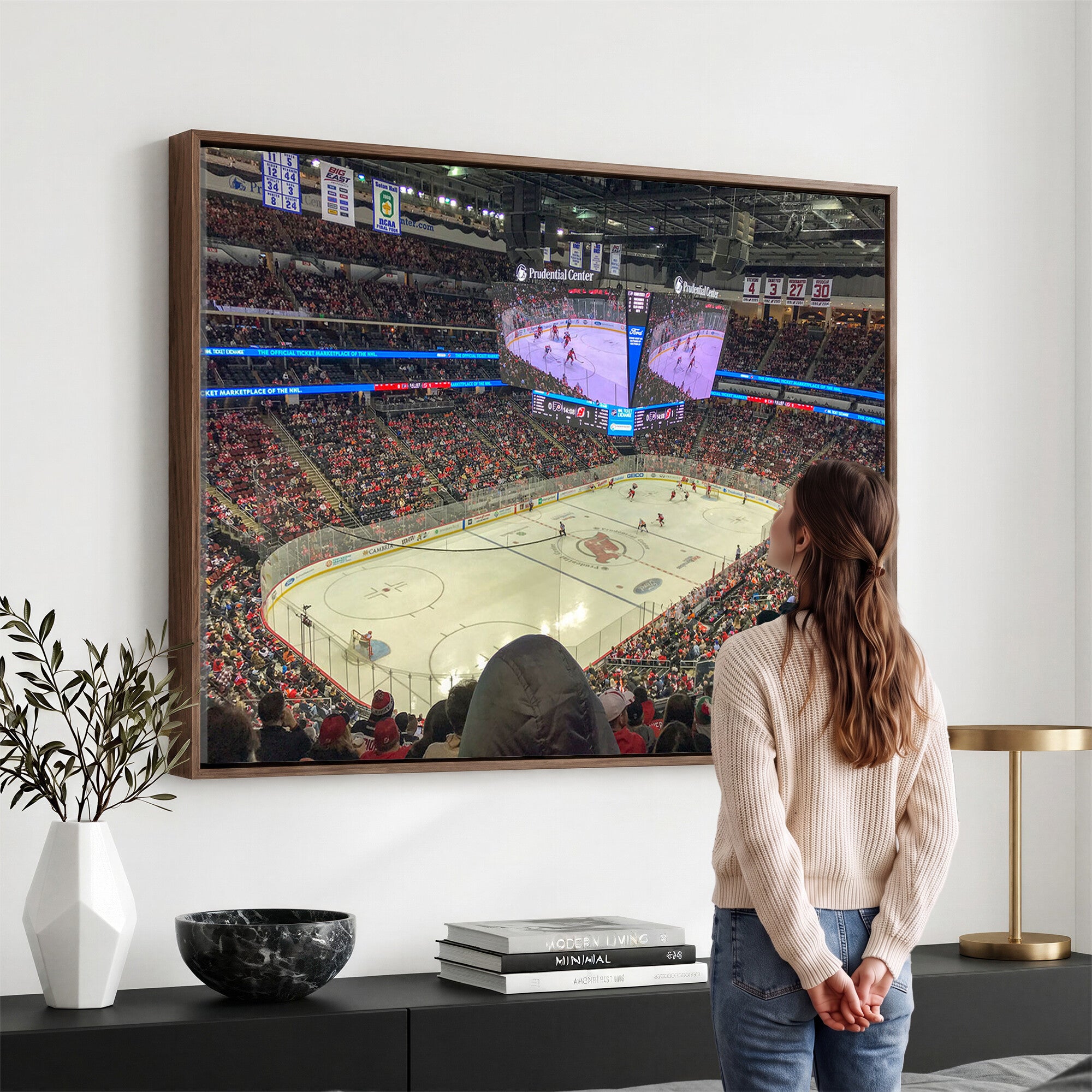 Prudential Center Wall Art | New Jersey Devils Hockey Stadium