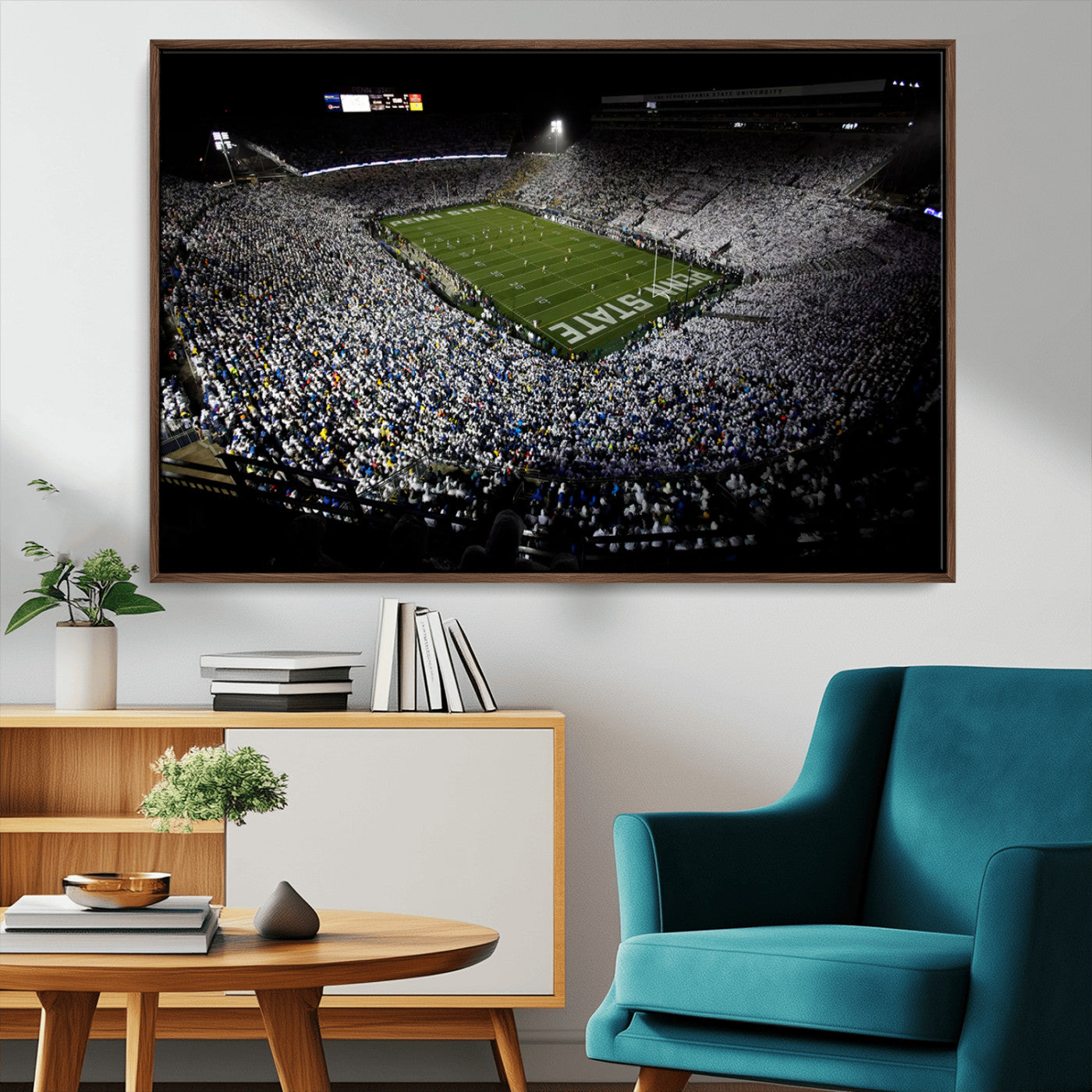 MGV-FC-36X24 - Penn State Football Stadium Wall Art - Beaver Stadium Canvas Print