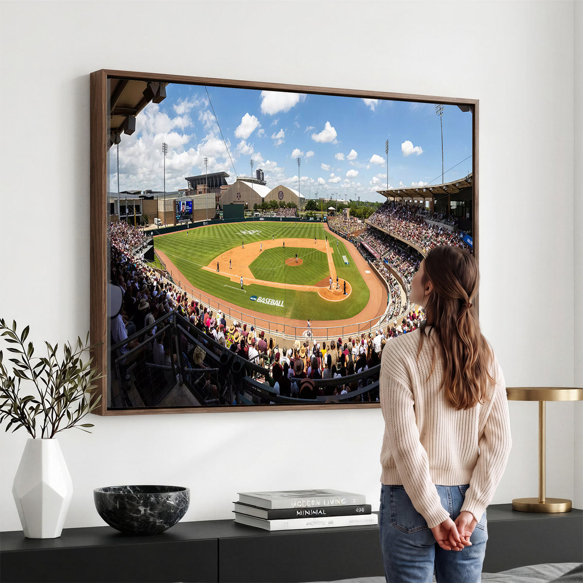 80409-MGV-CV-36X24 - The Texas A&M University Aggies Athletics Team Print