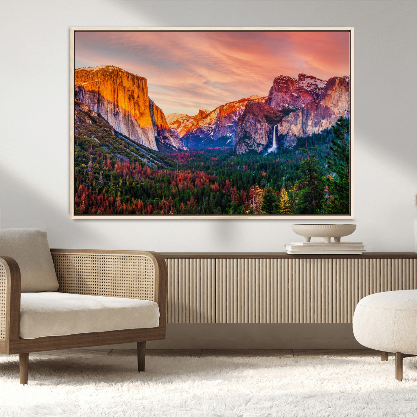 MGV-FC-36X24 - Yosemite Nal Park Wall Art Landscape Canvas Print El Capitan